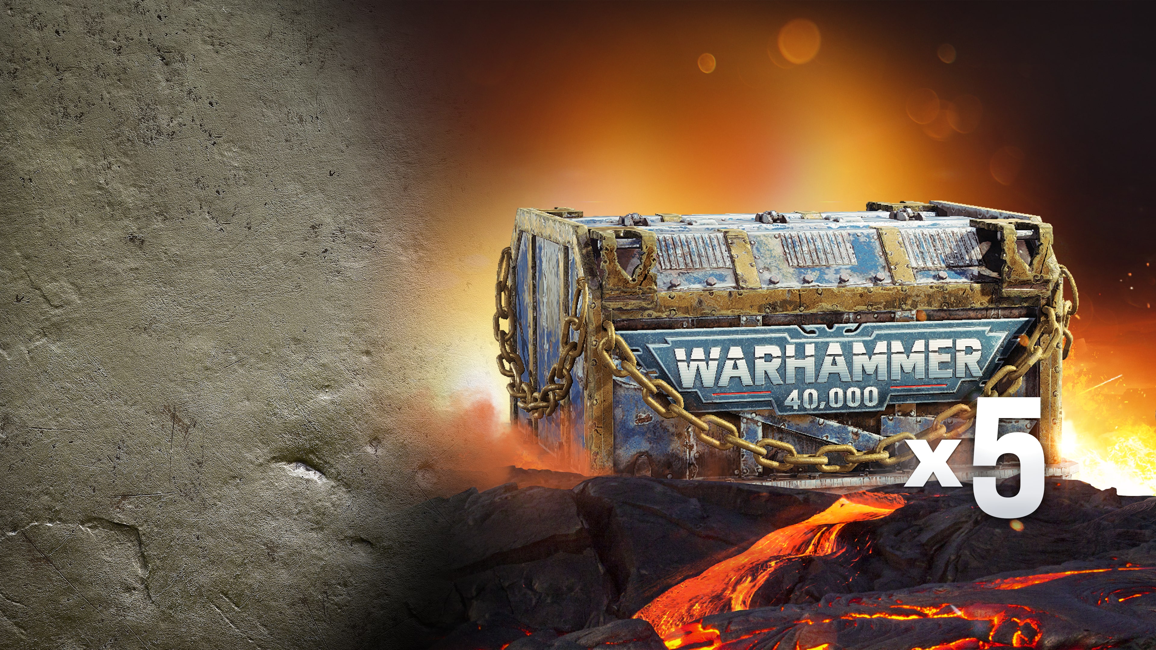 World of Tanks Modern Armor – 5 Warhammer 40,000 War Chest (English/Chinese/Korean/Japanese Ver.)