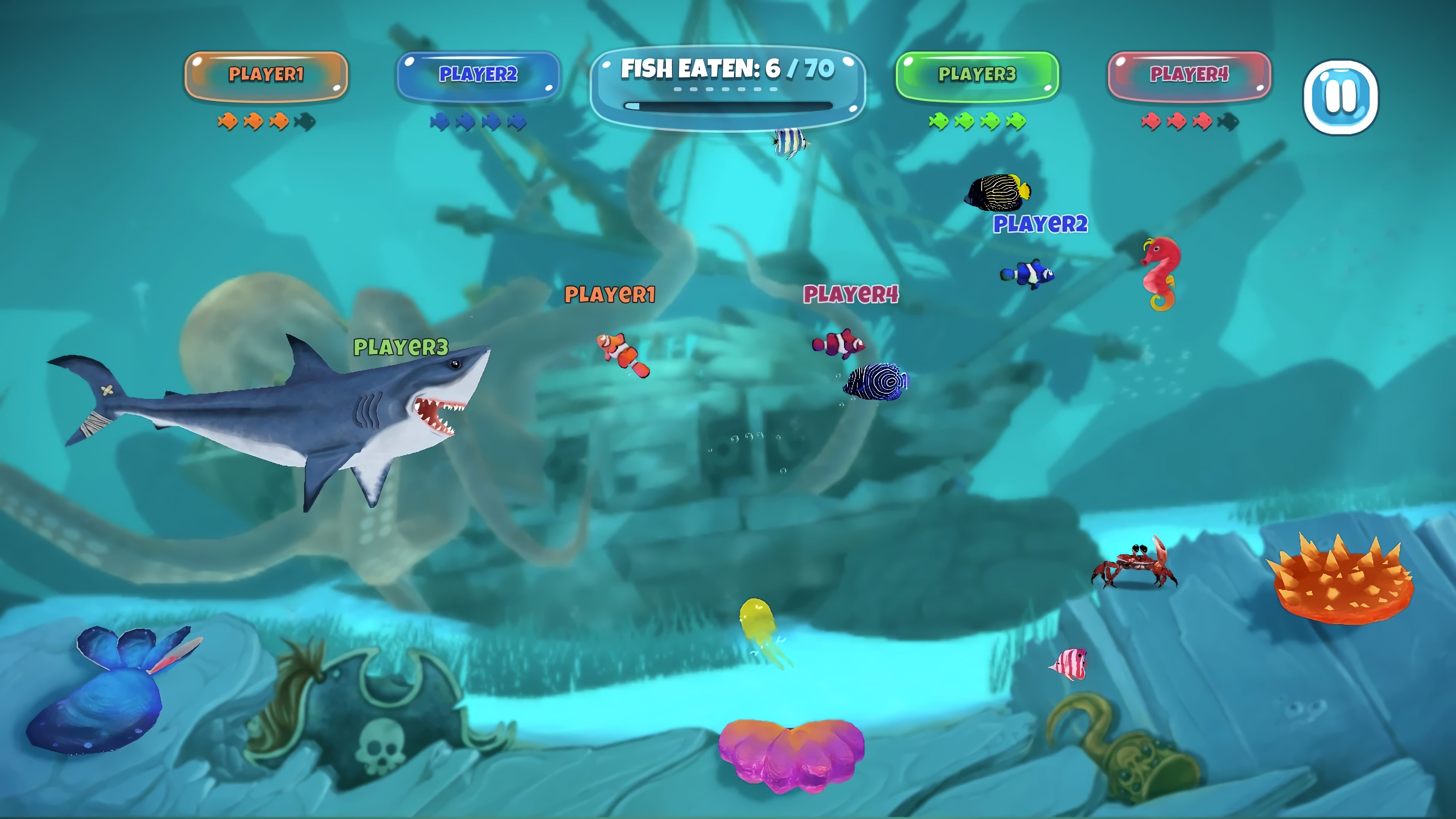 #6. SHARK! SHARK! (PlayStation) بواسطة: BBG Entertainment GmbH