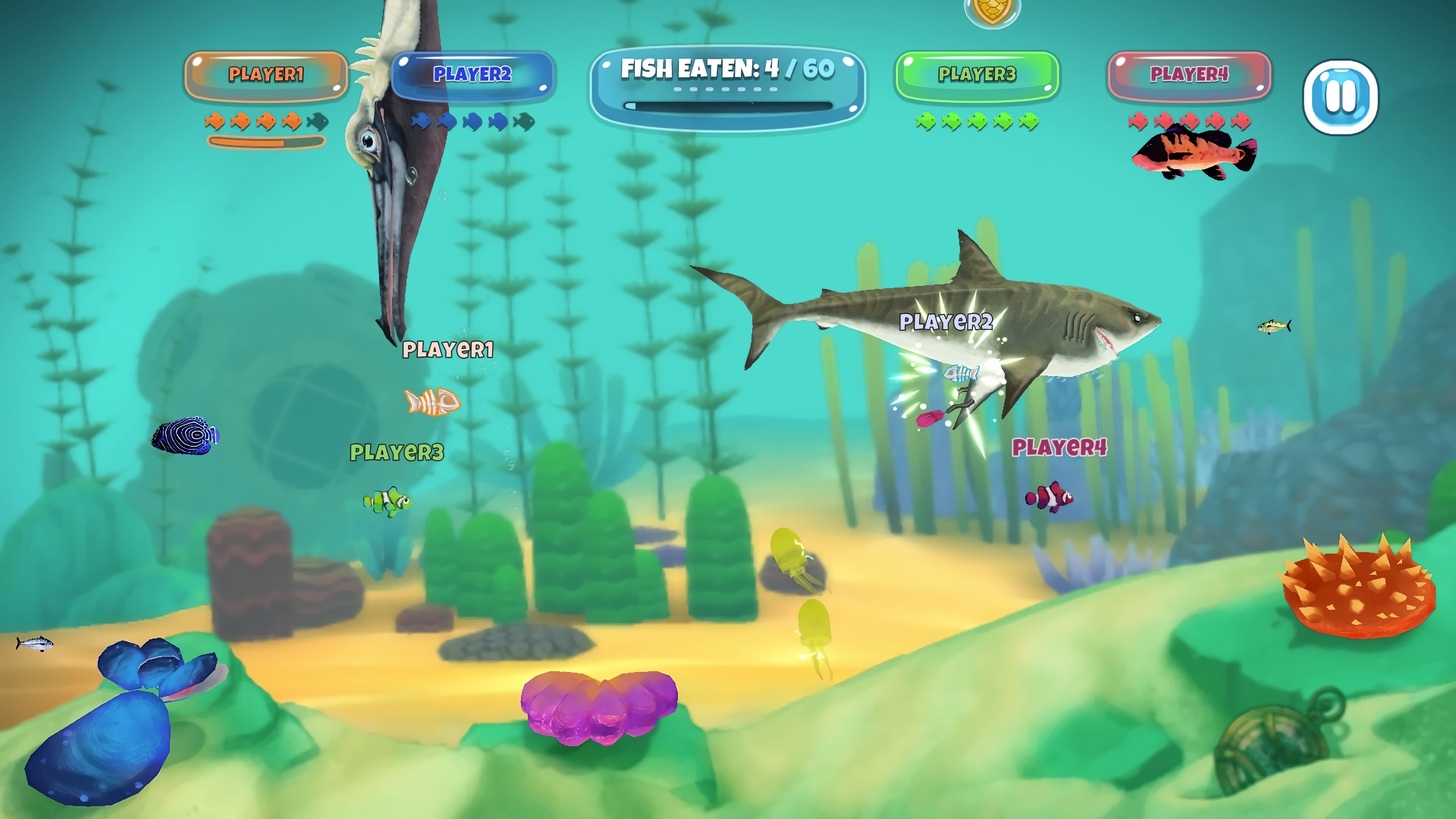 #4. SHARK! SHARK! (PlayStation) بواسطة: BBG Entertainment GmbH