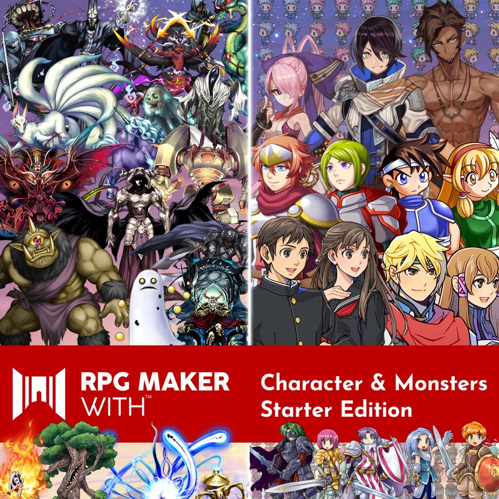 RPG MAKER WITH - Character & Monster Starter Edition