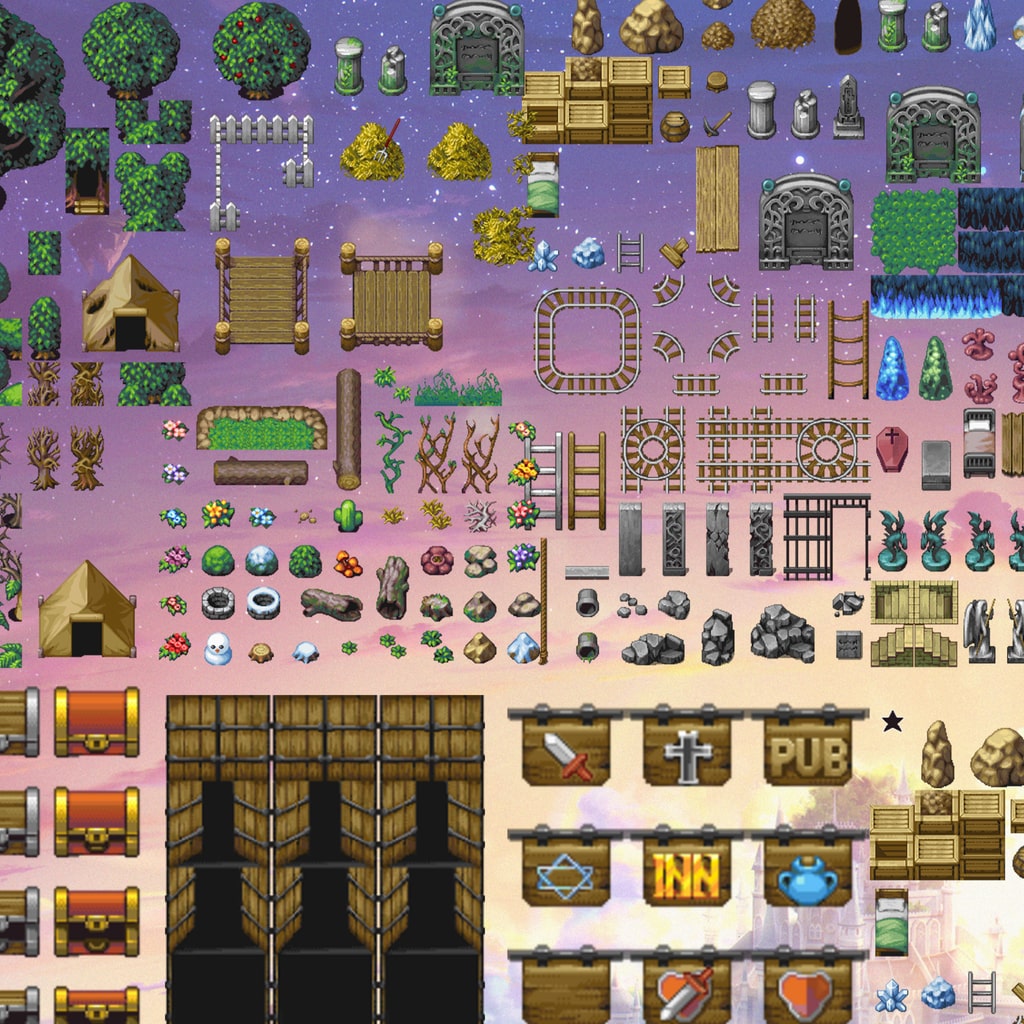 RPG MAKER WITH - DS Map & Music Pack