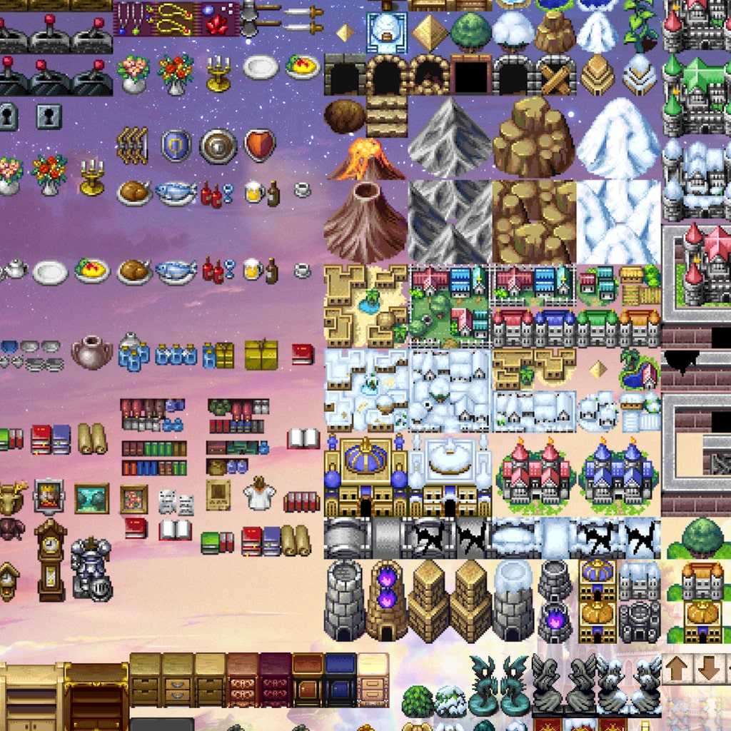 RPG MAKER WITH - FES Map & Music Pack