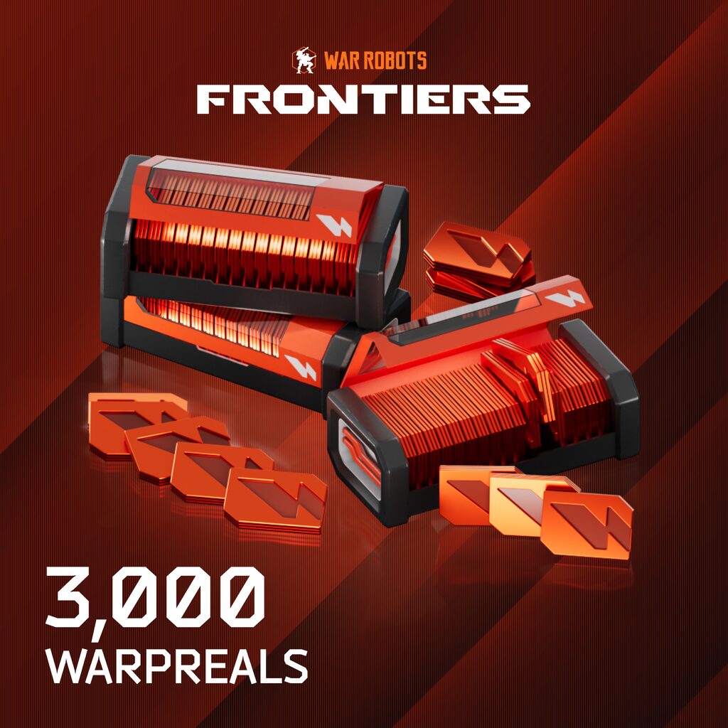 War Robots: Frontiers - 2500 (+500 Bonus) WarpReals