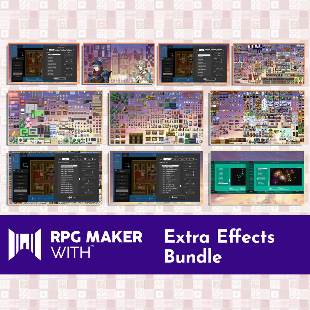 RPG MAKER WITH - Extra Effects Asset Bundle