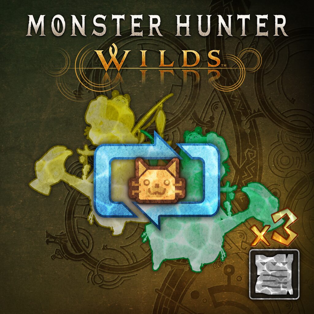 Monster Hunter Wilds - Palico Edit Voucher: Three-Voucher Pack
