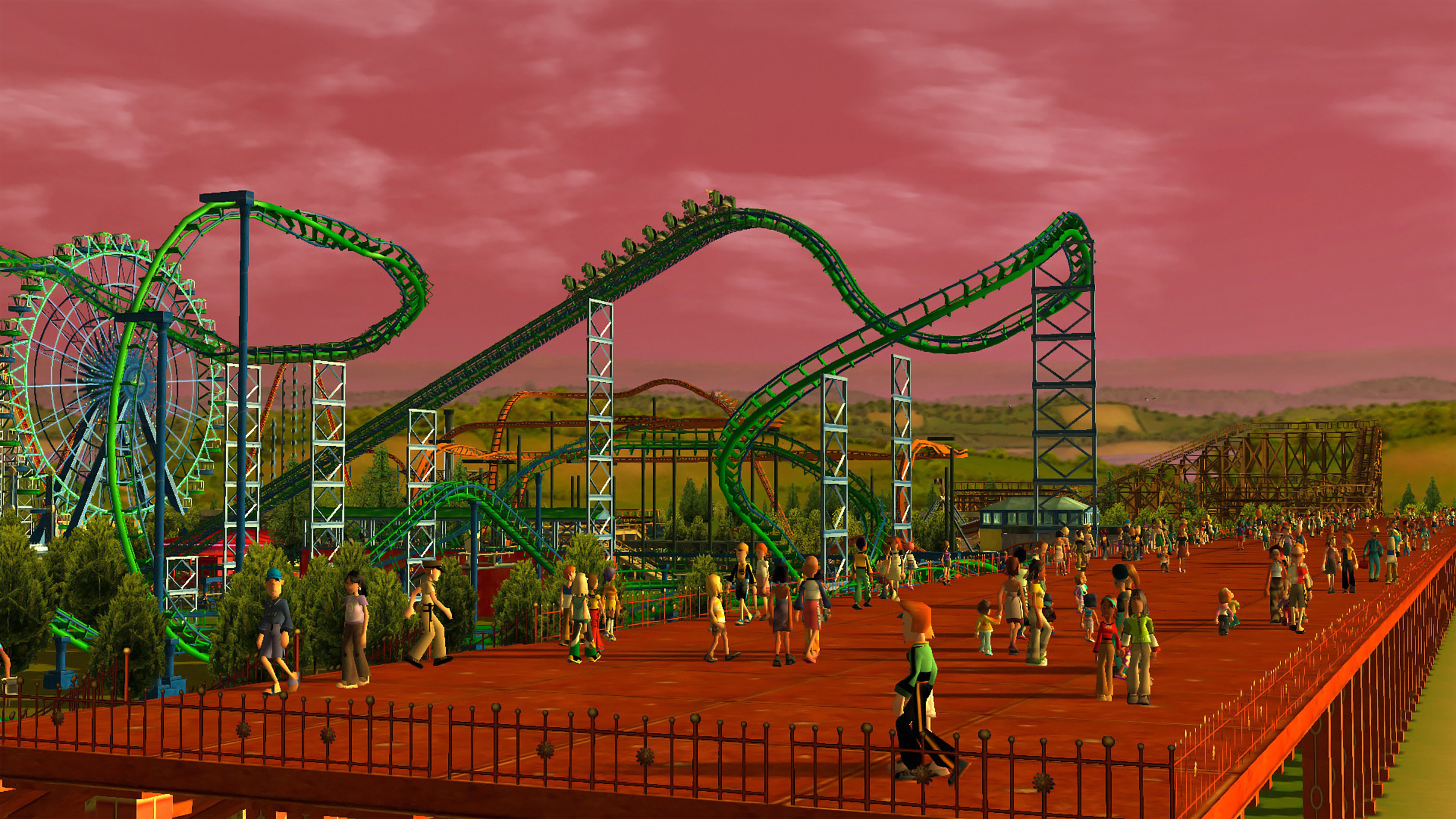 #7. RollerCoaster Tycoon 3 Complete Edition (PlayStation) Podle: Atari Inc.
