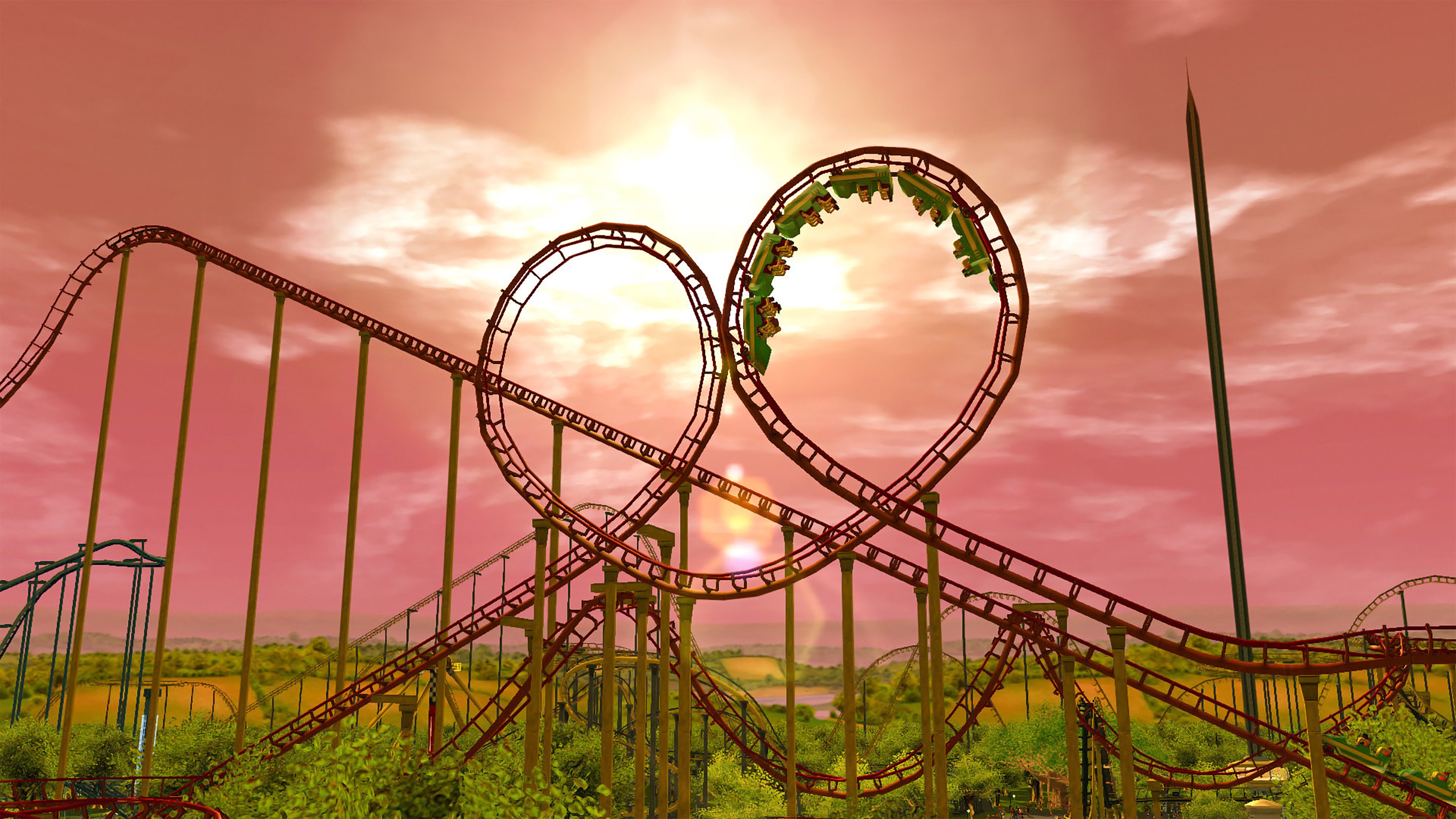 #8. RollerCoaster Tycoon 3 Complete Edition (PlayStation) Podle: Atari Inc.