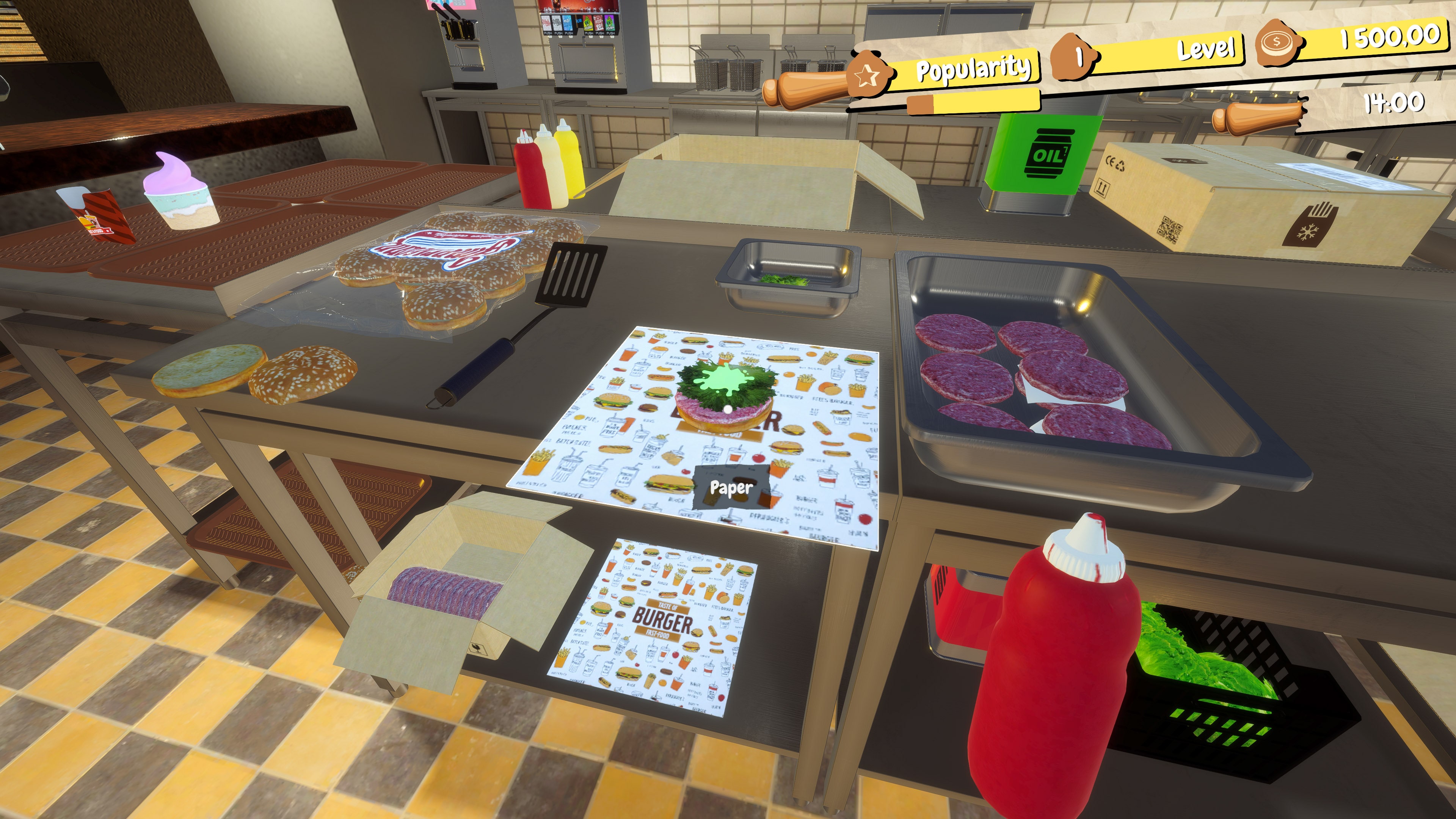 #2. Fast Food Manager Simulator (PlayStation) 由: GOOSE GAME LTD