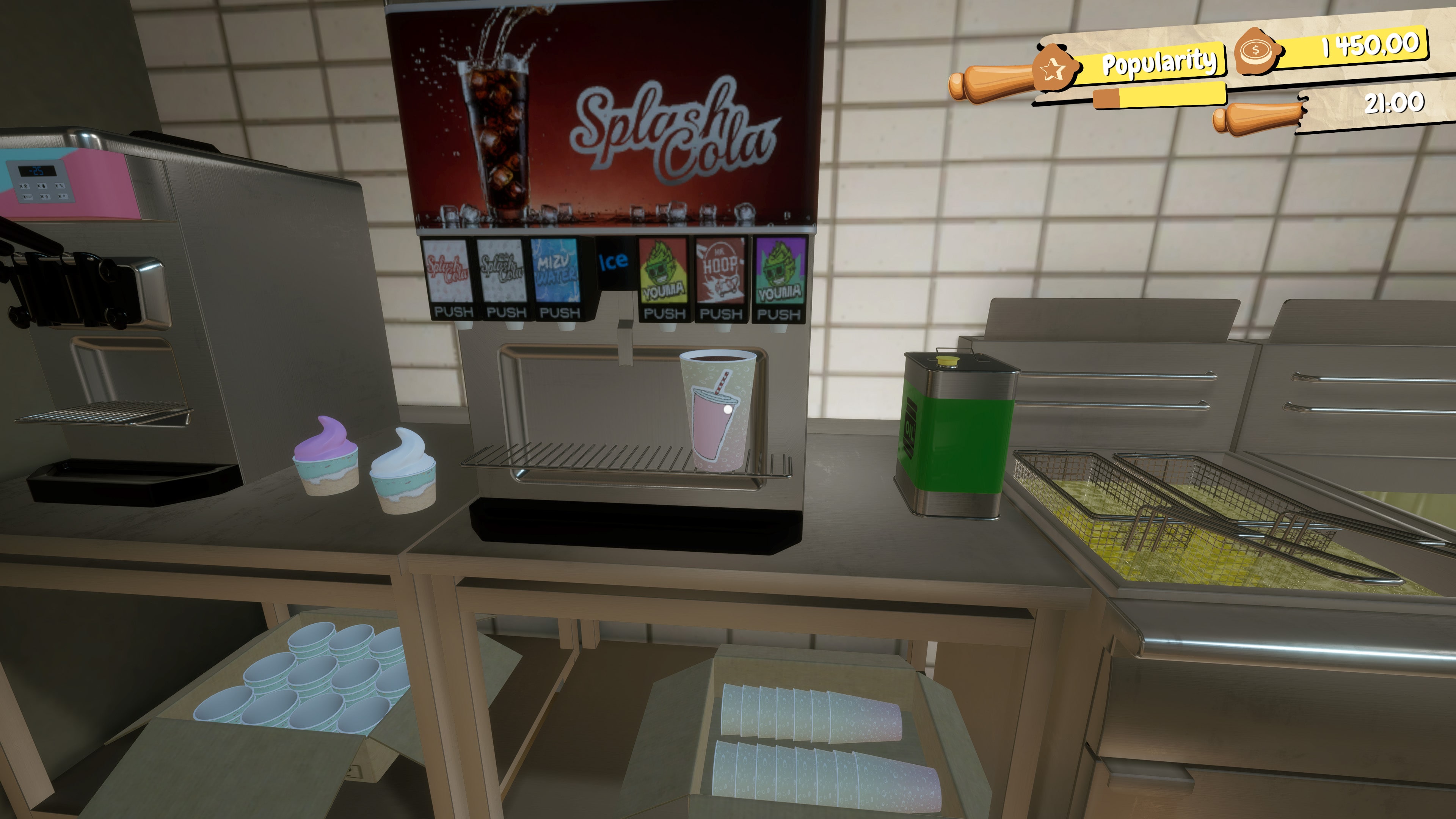 #9. Fast Food Manager Simulator (PlayStation) 由: GOOSE GAME LTD