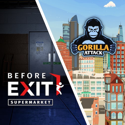 Before Exit: Supermarket + Gorilla Attack bundle cover image