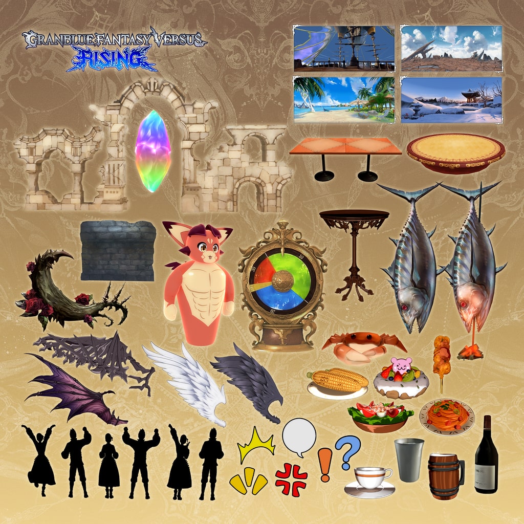 GBVSR Figure Studio Set 2