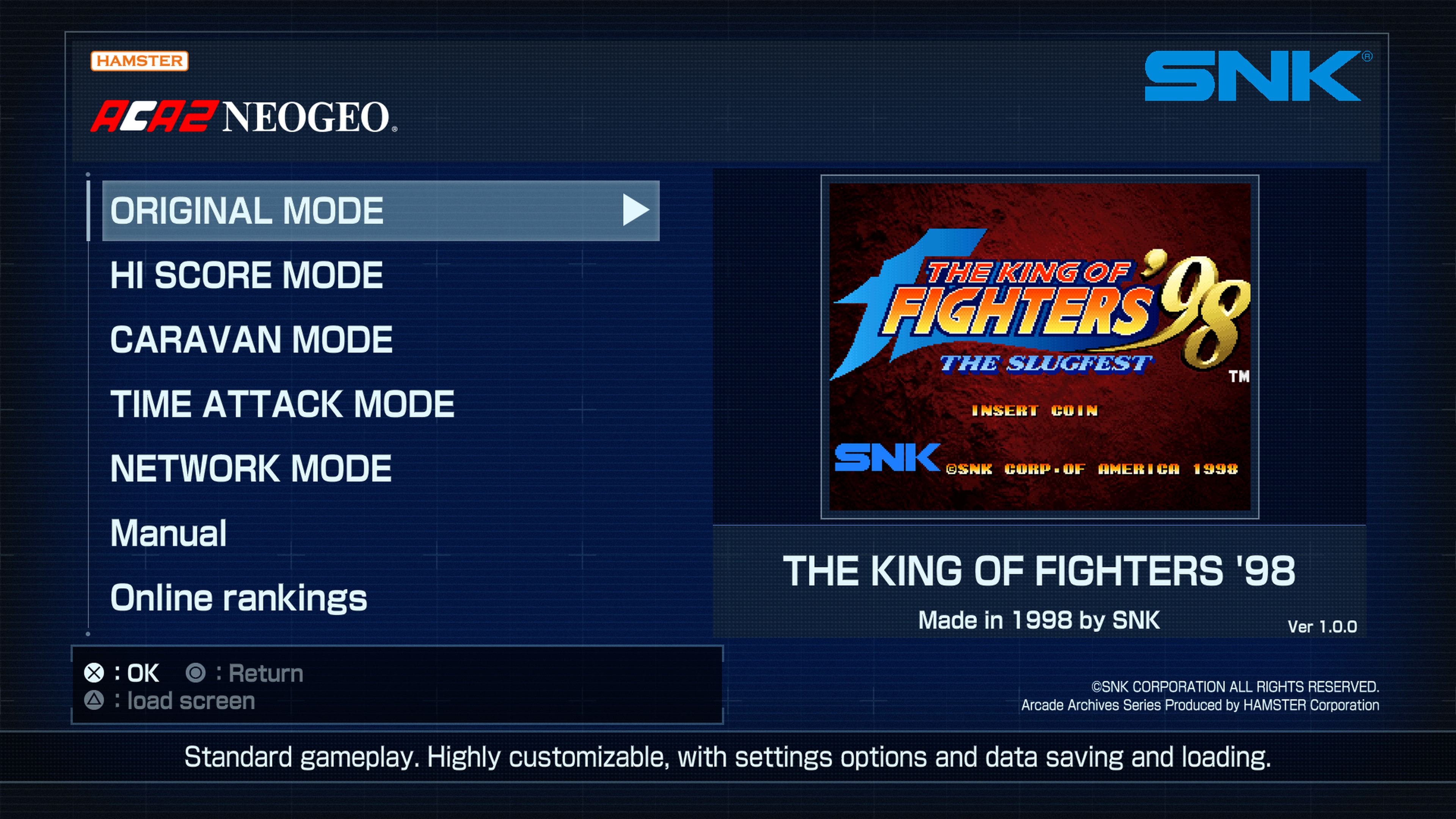 アケアカ2NEOGEO ザ・キング・オブ・ファイターズ '98 アケアカ2NEOGEO ザ・キング・オブ・ファイターズ '98