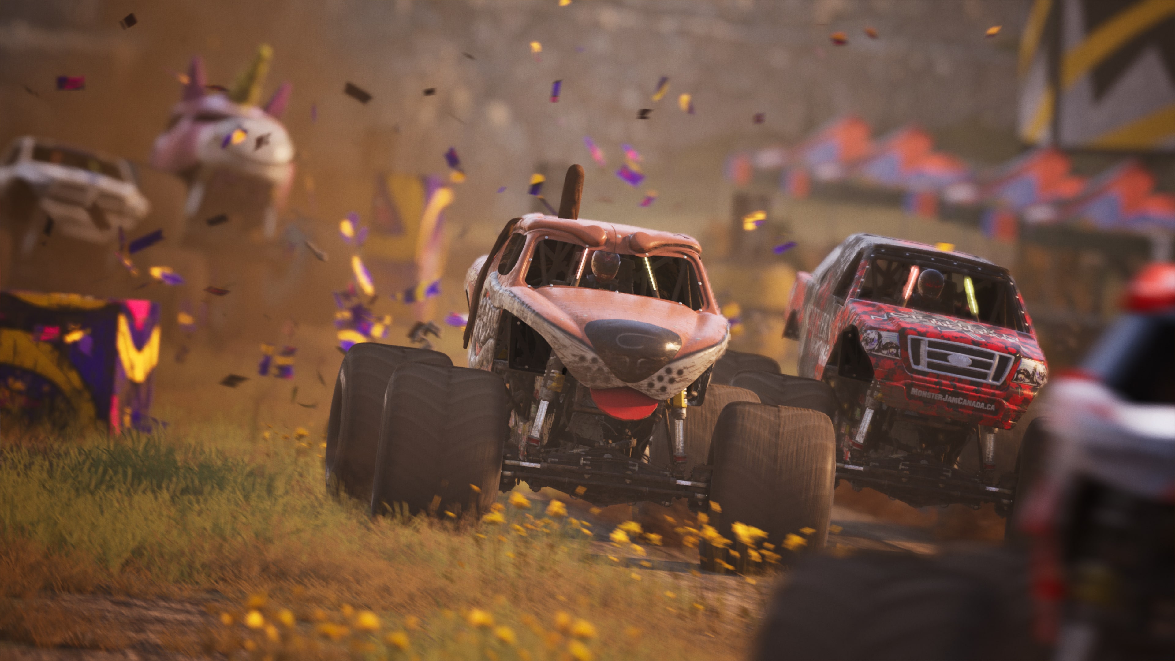 #4. Monster Energy Supercross 25 X Monster Jam™ Showdown - Dirt Master Edition (PlayStation) De: Milestone