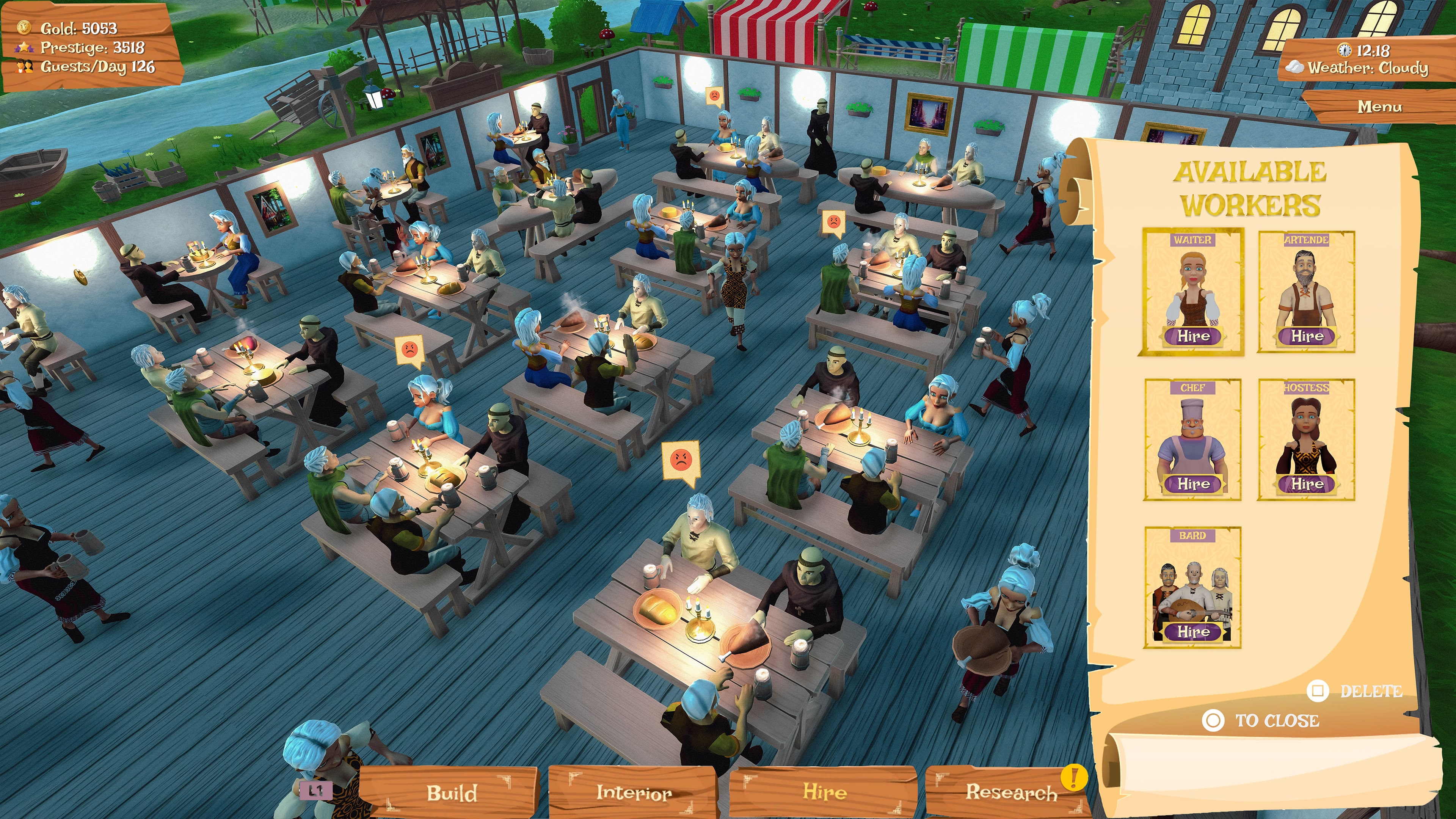 #3. Tavern Owner Simulator (PlayStation) By: GBT UI SOLUTIONS S.R.L.