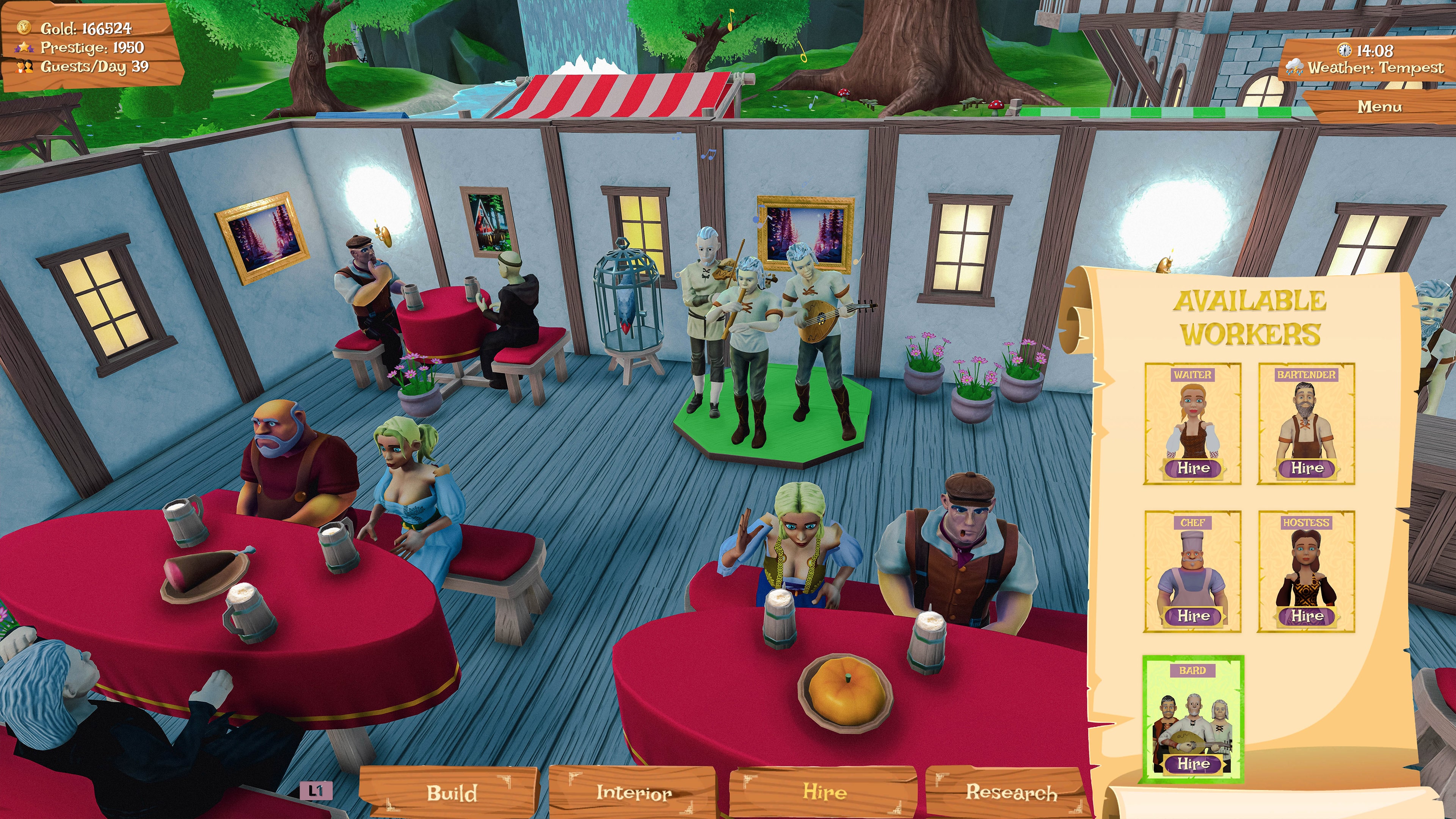 #9. Tavern Owner Simulator (PlayStation) By: GBT UI SOLUTIONS S.R.L.