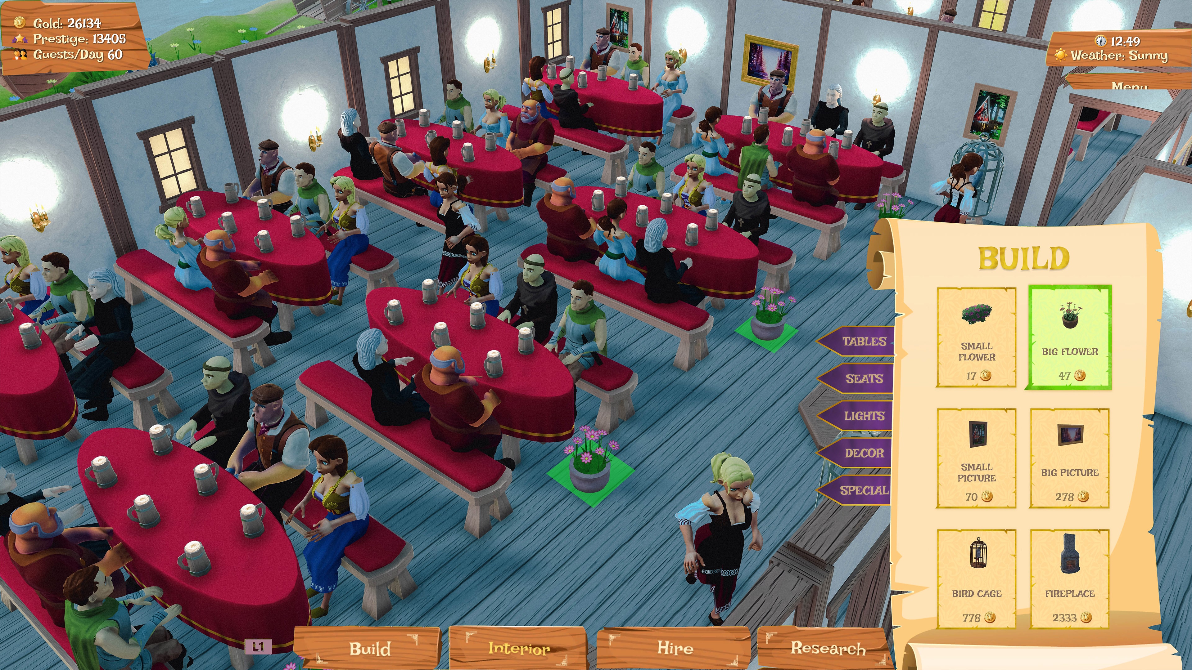 #5. Tavern Owner Simulator (PlayStation) By: GBT UI SOLUTIONS S.R.L.