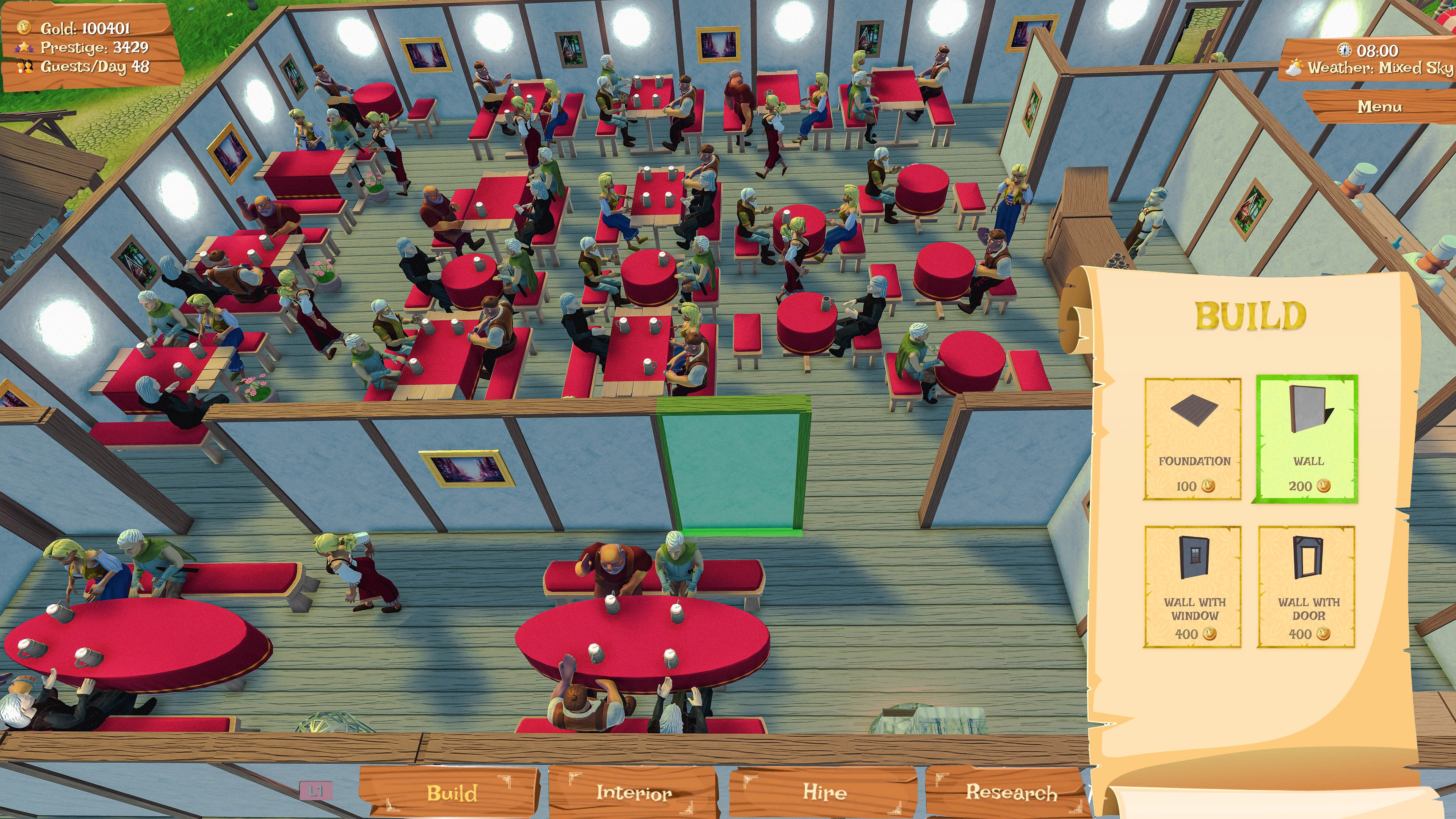 #6. Tavern Owner Simulator (PlayStation) By: GBT UI SOLUTIONS S.R.L.