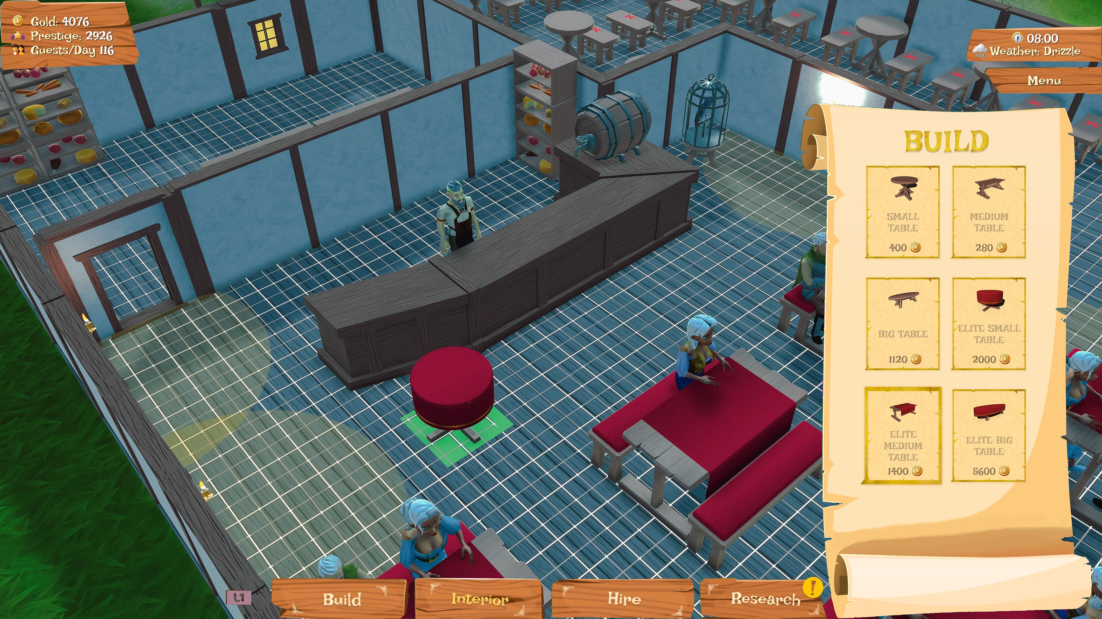 #4. Tavern Owner Simulator (PlayStation) By: GBT UI SOLUTIONS S.R.L.