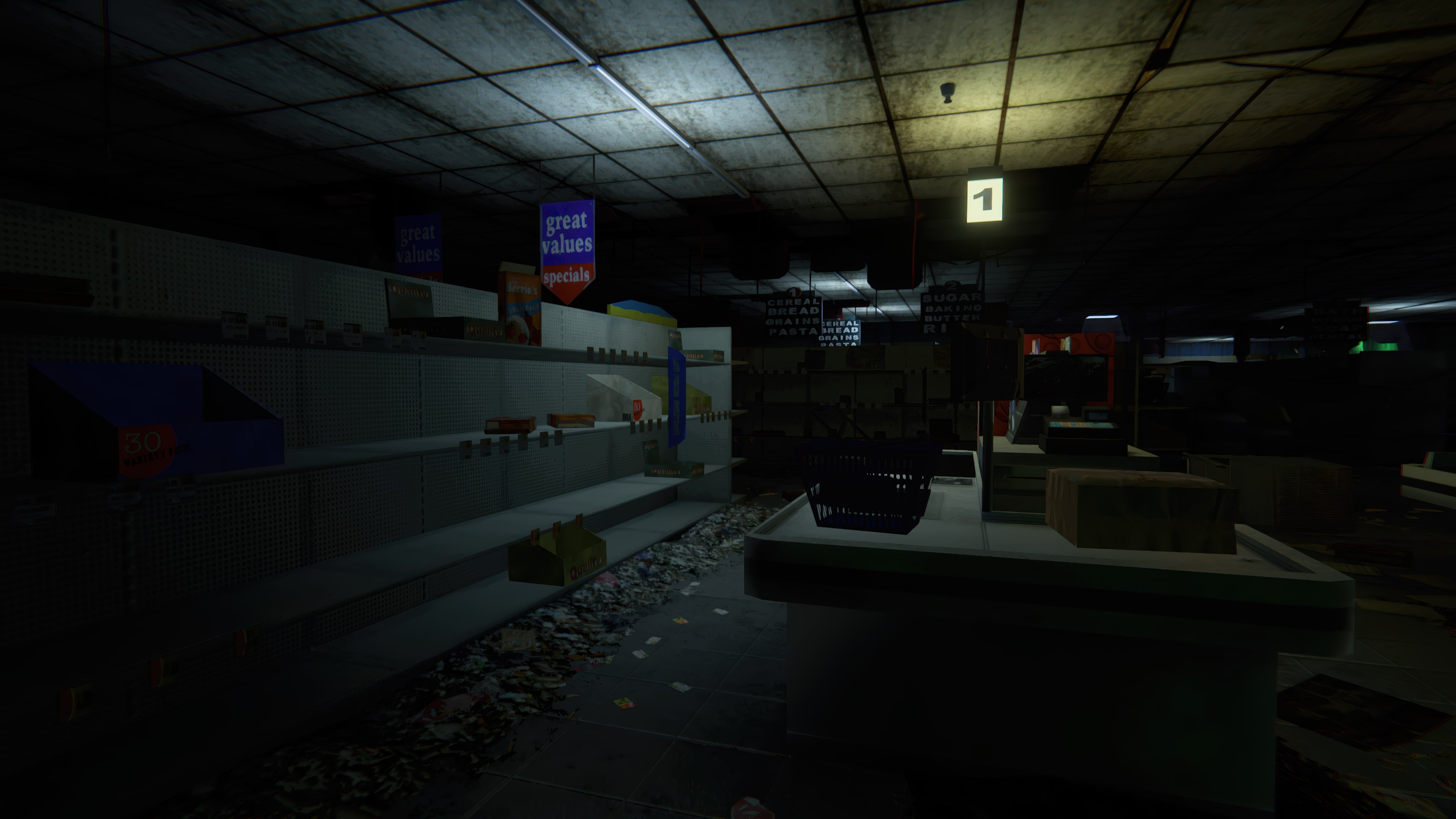 #8. Backrooms: Exit from Supermarket Horror (PlayStation) โดย: CGI LAB SRL