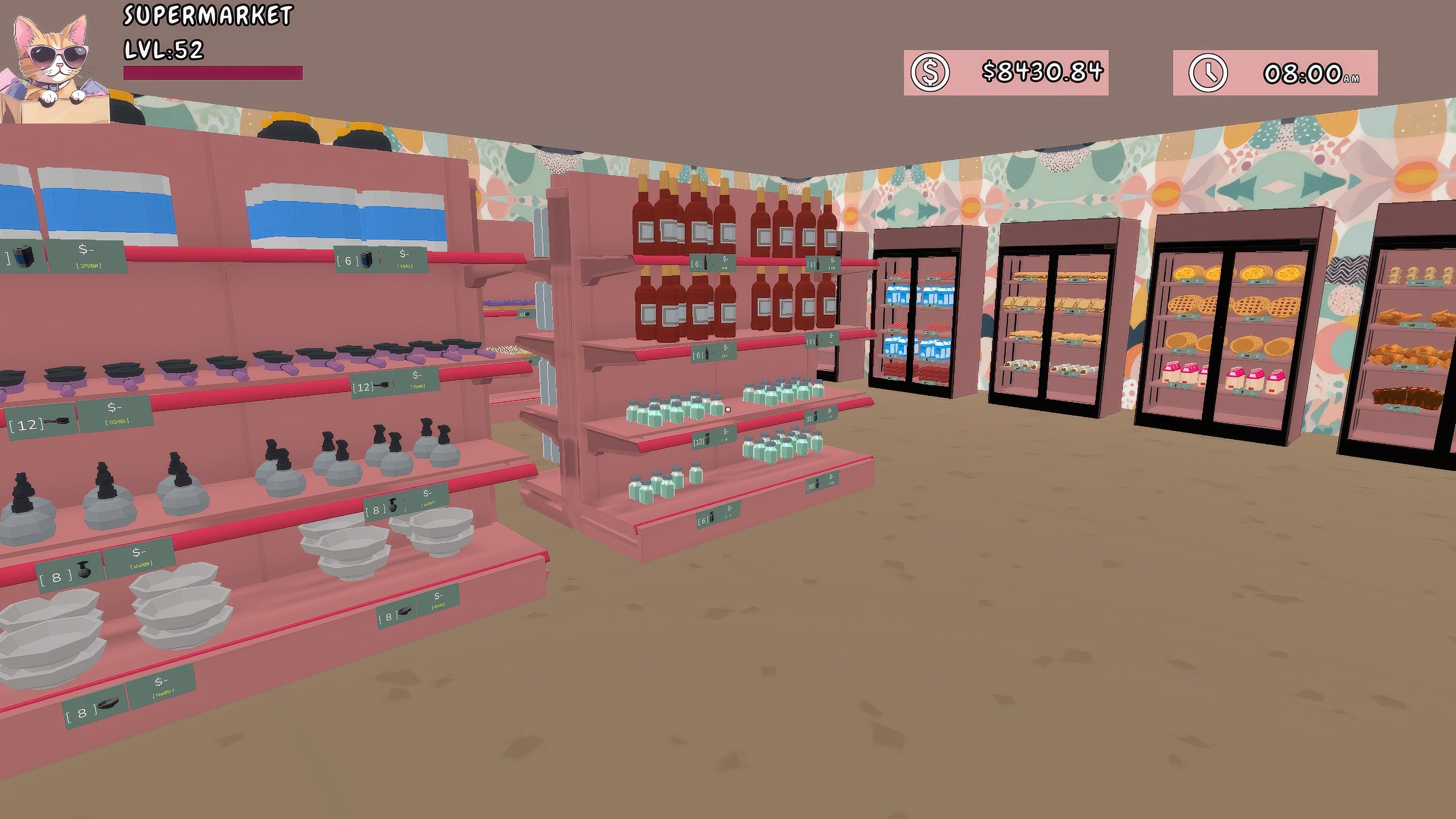 #5. Cat MeowMart: Supermarket Simulator (PlayStation) 作者: CGI LAB SRL
