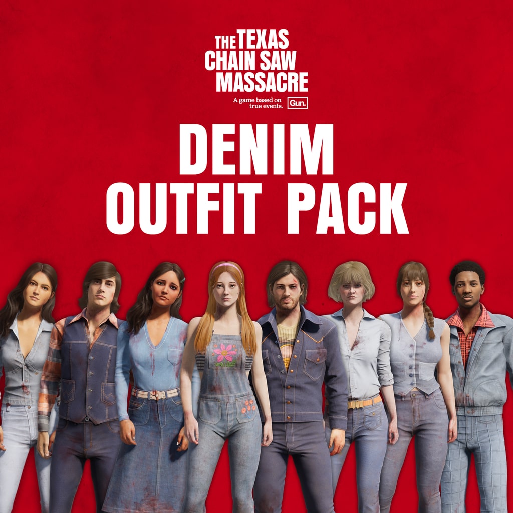 The Texas Chain Saw Massacre - Victim Denim Outfit Pack