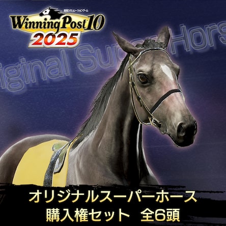 WP10 2025 オリジナルスーパーホース 購入権セット 全6頭