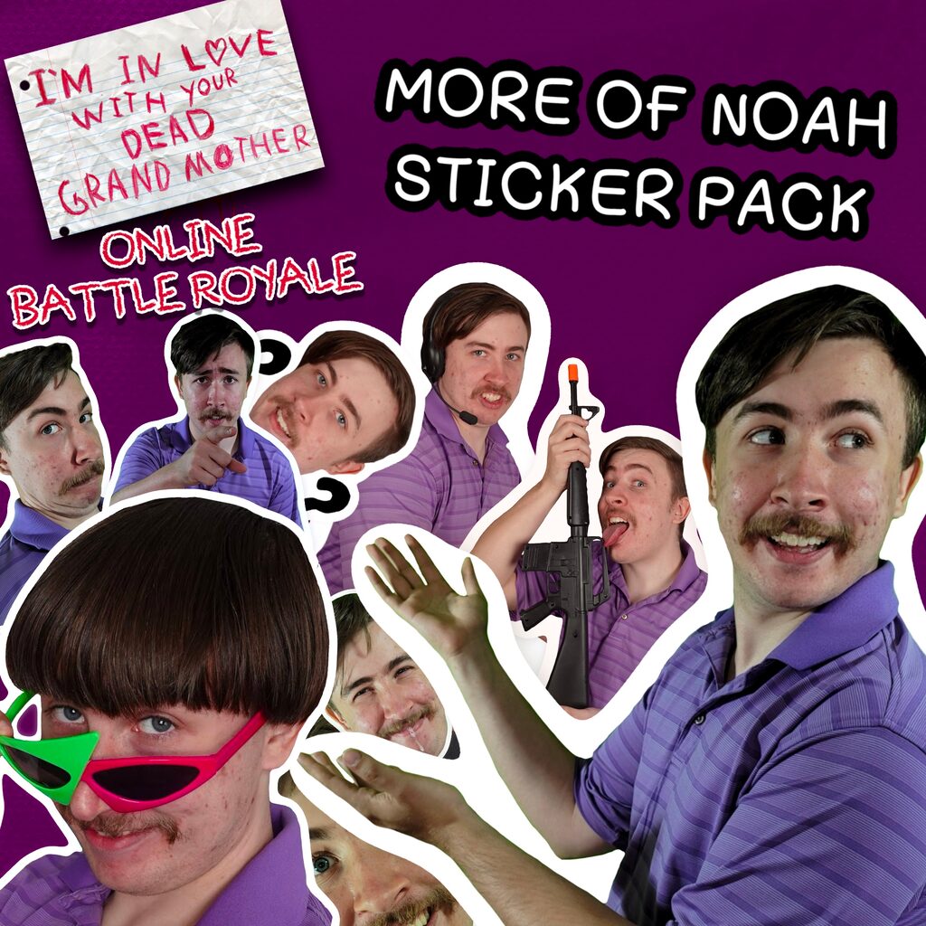 More of Noah Sticker Pack - Emotes DLC - I'm in Love With Your Dead Grandmother: Online Battle Royale