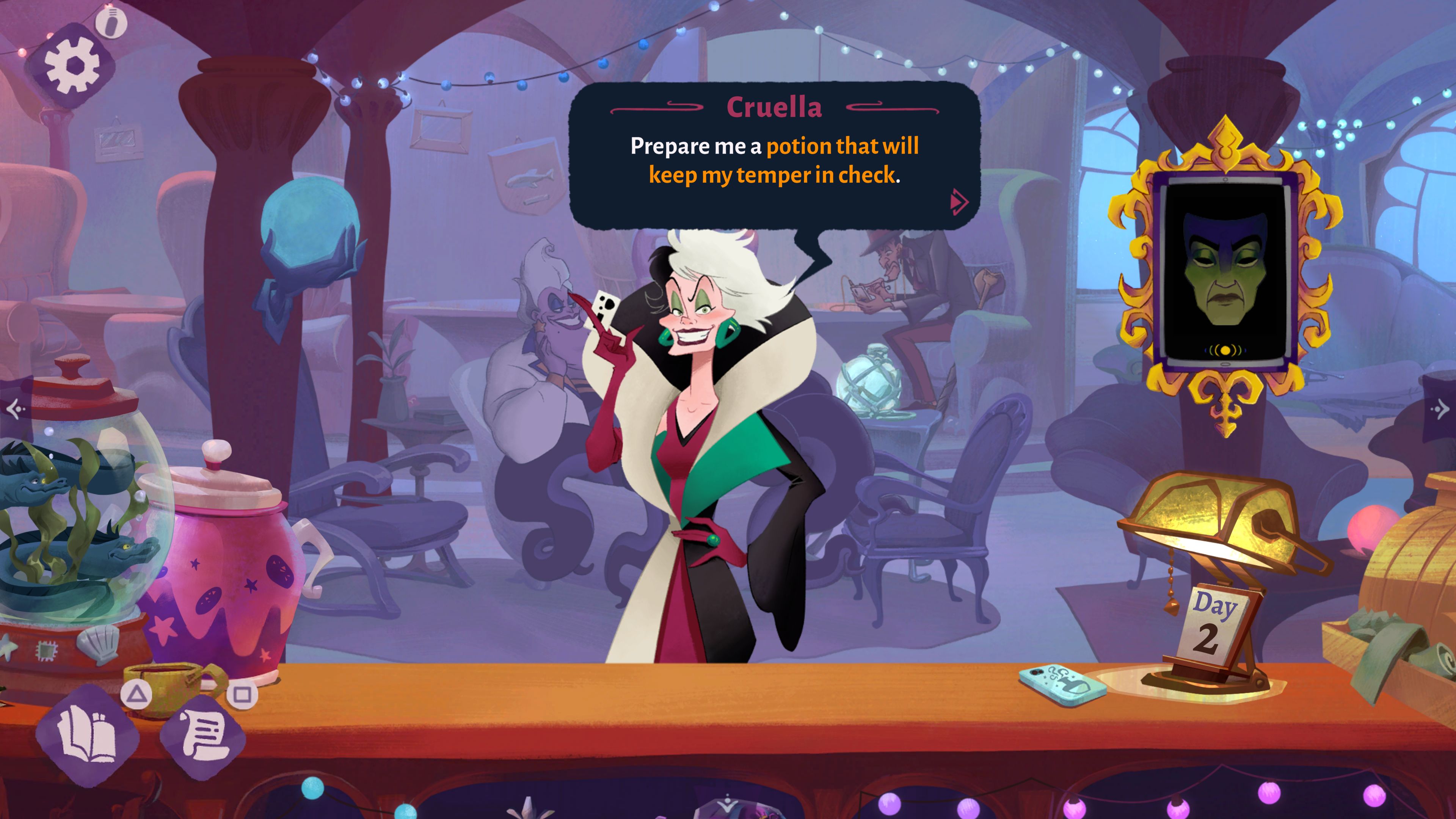 #2. Disney Villains Cursed Café (PlayStation) Göre: Disney Interactive Studios