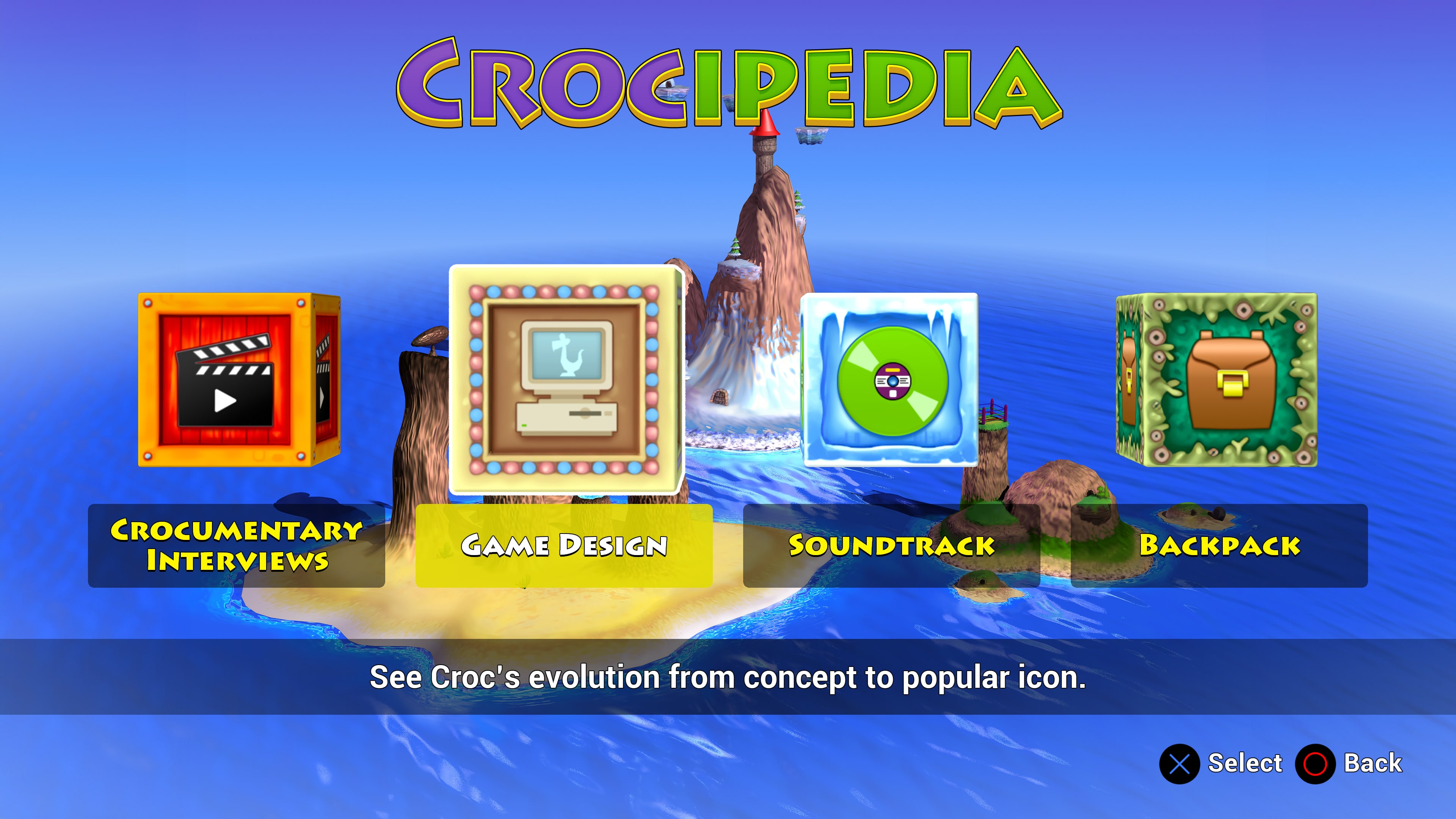 #9. Croc Legend of the Gobbos (PlayStation) بواسطة: Argonaut Games, Inc.