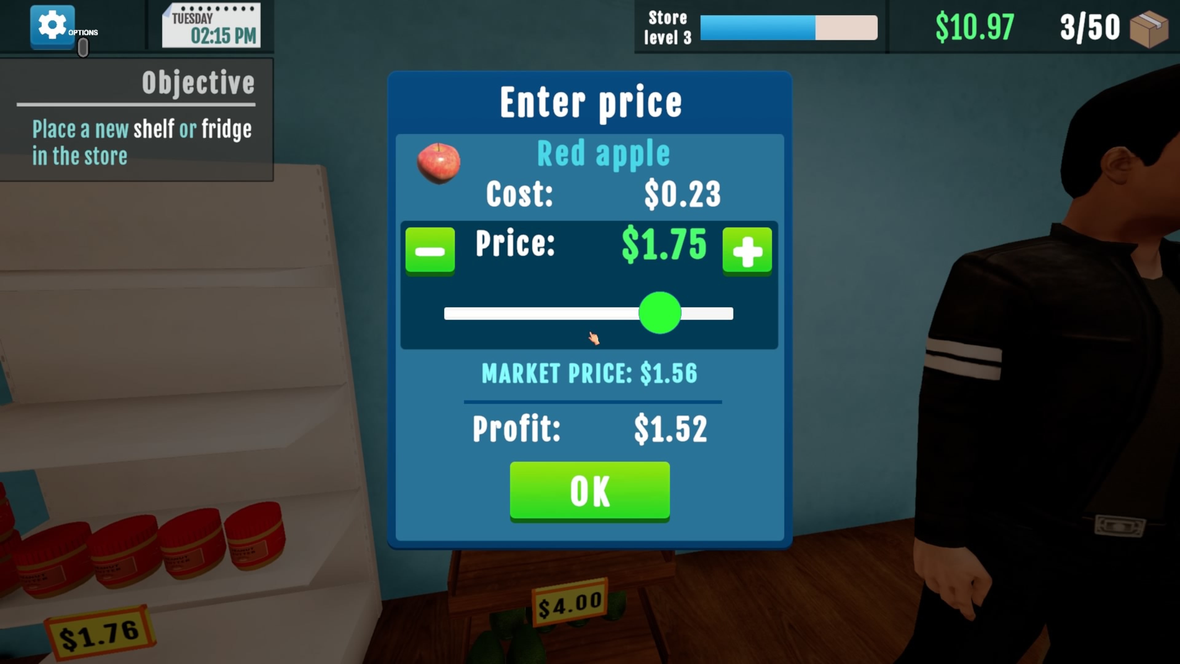 #3. Supermarket Manager Simulator (PlayStation) 由: PlayWay plc