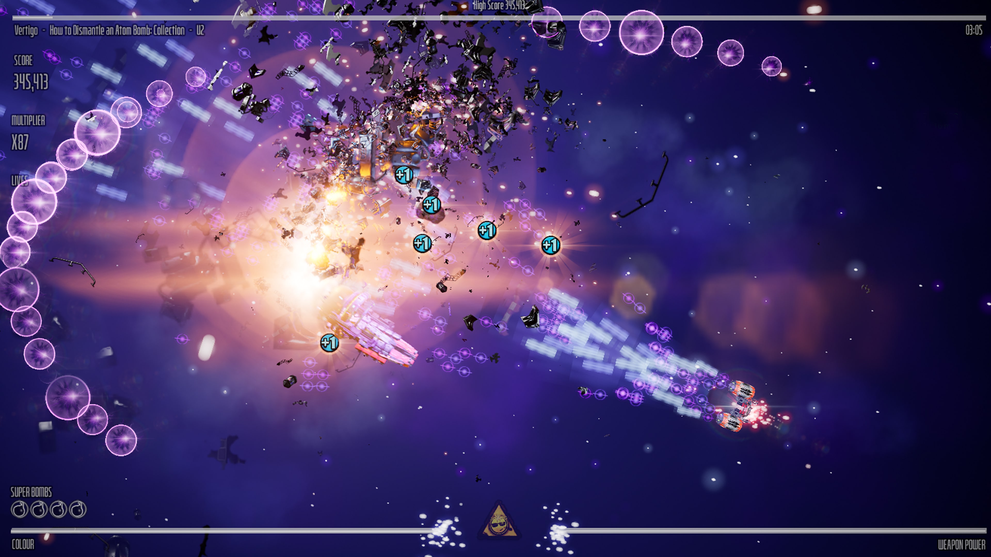 #5. Beat Hazard Arcade (PlayStation) بواسطة: Cold Beam Games Ltd