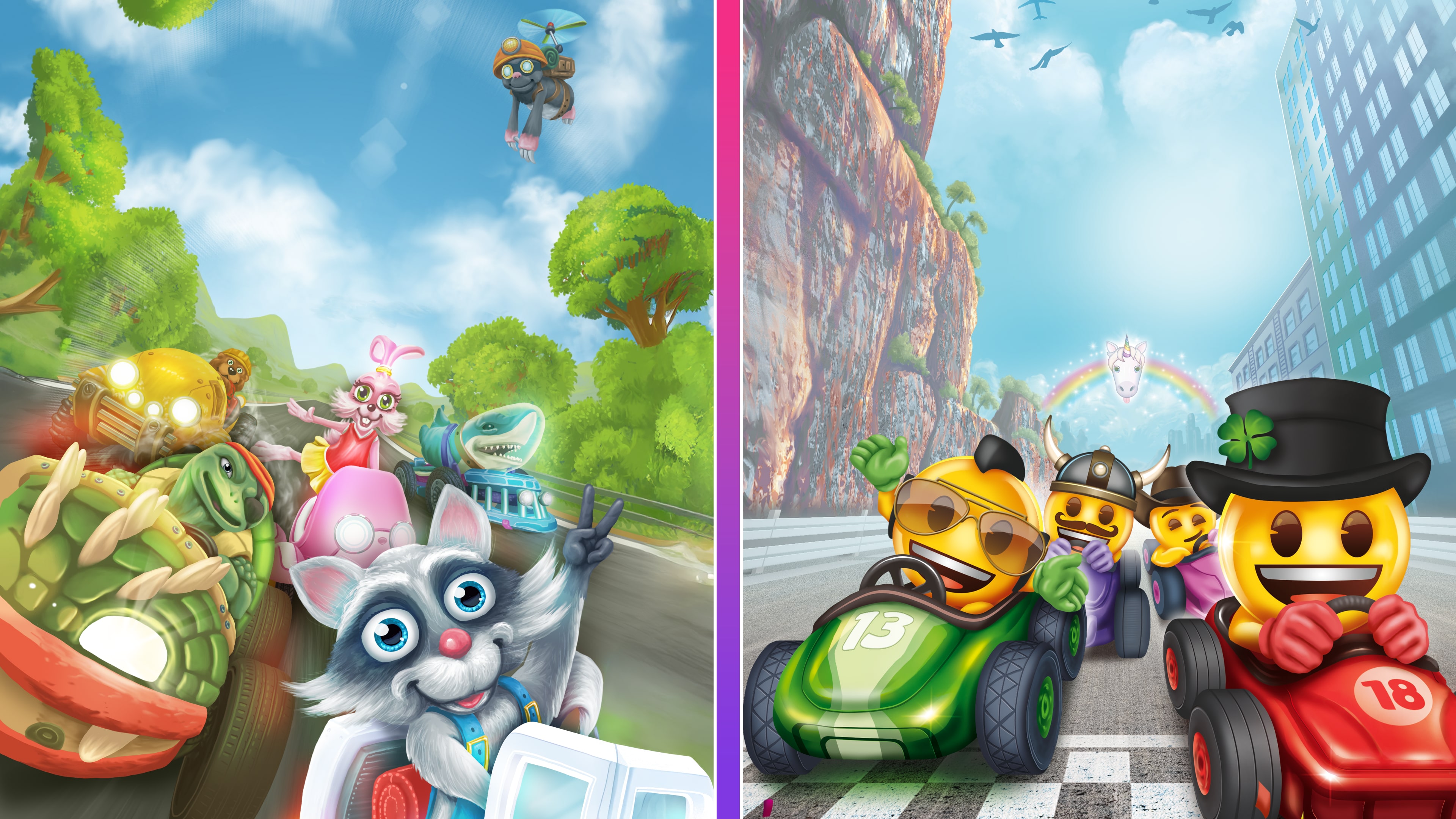 2-in-1 Kart Racing Bundle