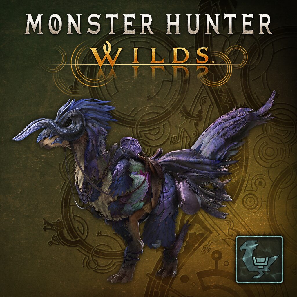 Monster Hunter Wilds - Seikret Decoration: Duskhorn Caparison