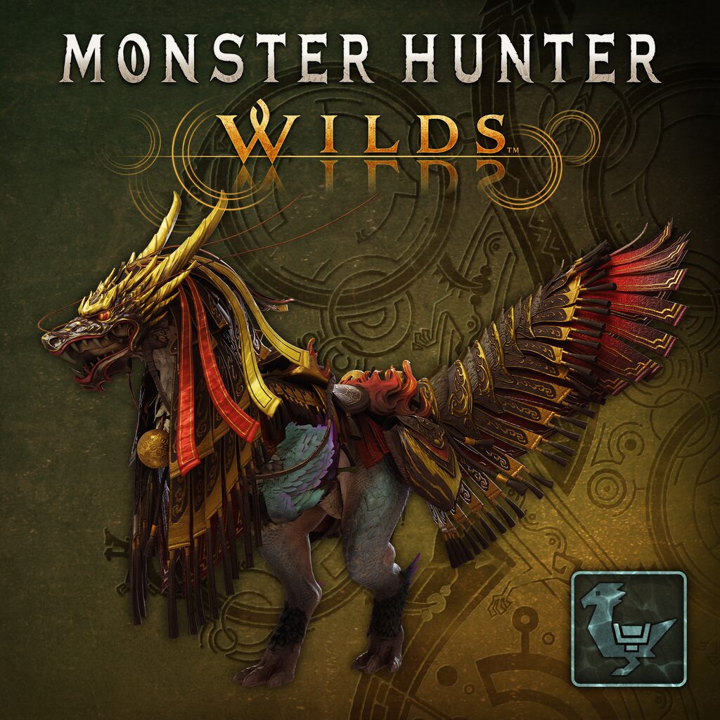 Monster Hunter Wilds - Seikret Decoration: Majestic Dragon's Caparison