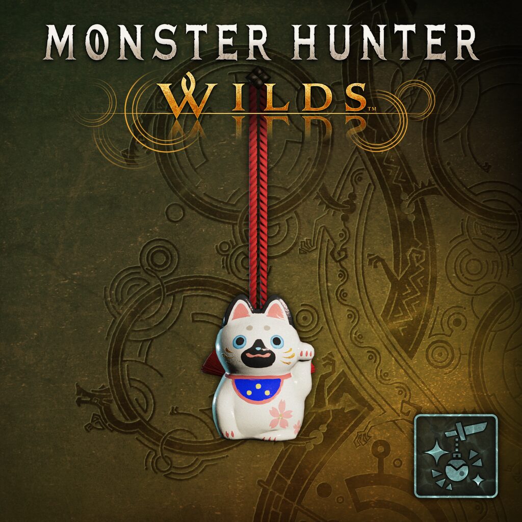 Monster Hunter Wilds - Pendant: White Cat Bell