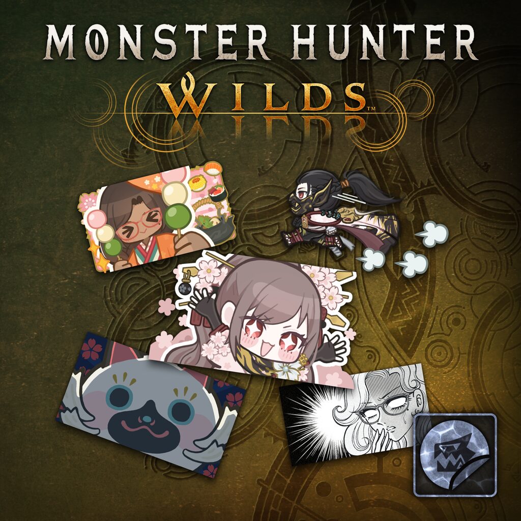 Monster Hunter Wilds - Sticker Set: Blossomdance