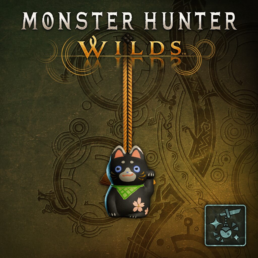 Monster Hunter Wilds - Pendant: Black Cat Bell