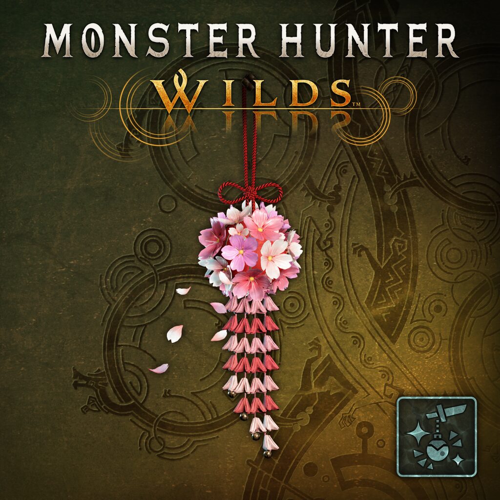 Monster Hunter Wilds - Pendant: Sakura Posy: Colorful