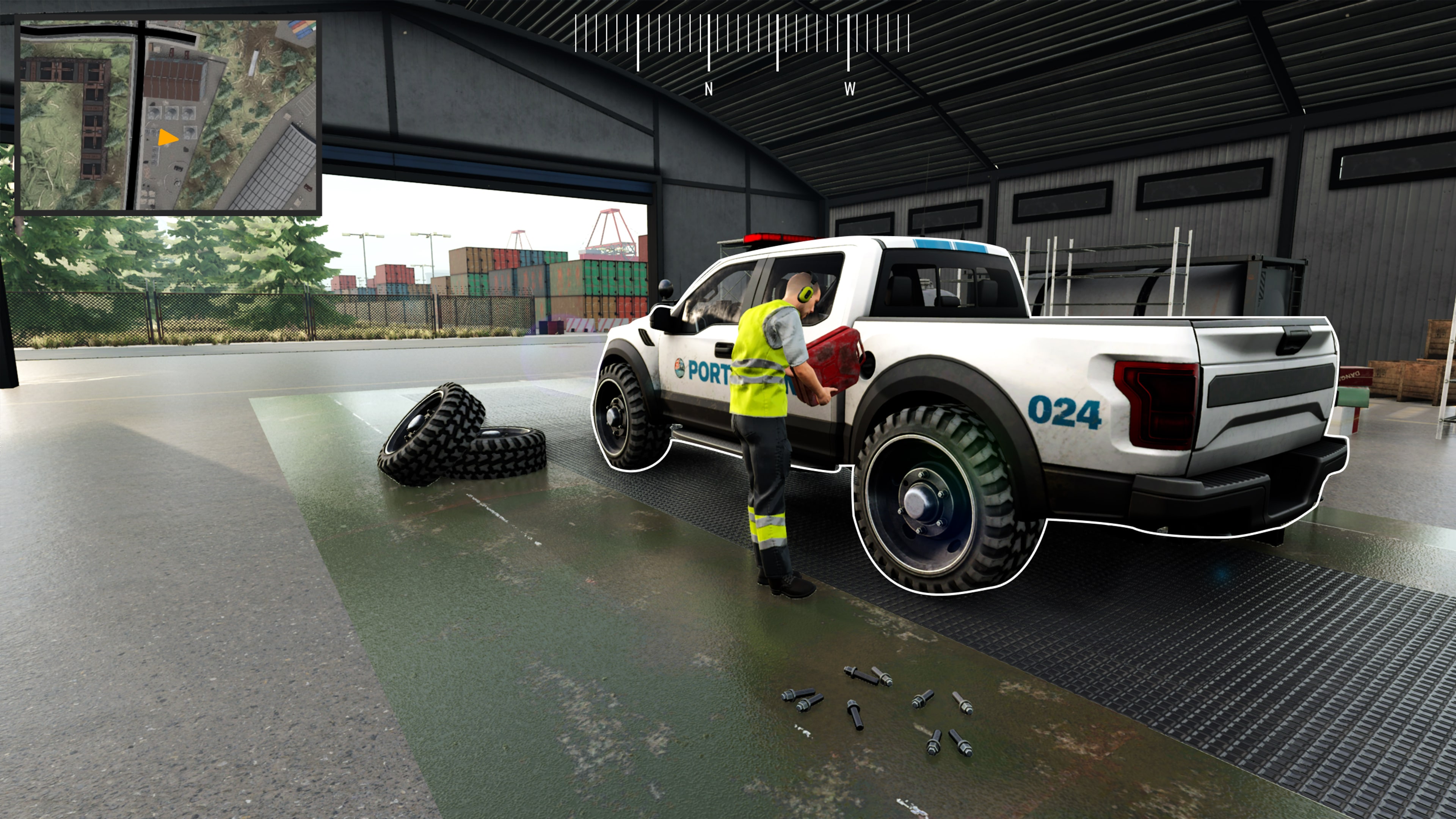 #8. Port Logistics Simulator: Dockside Harbor Handling (PlayStation) Podle: MIDNIGHT GAMES S.R.L