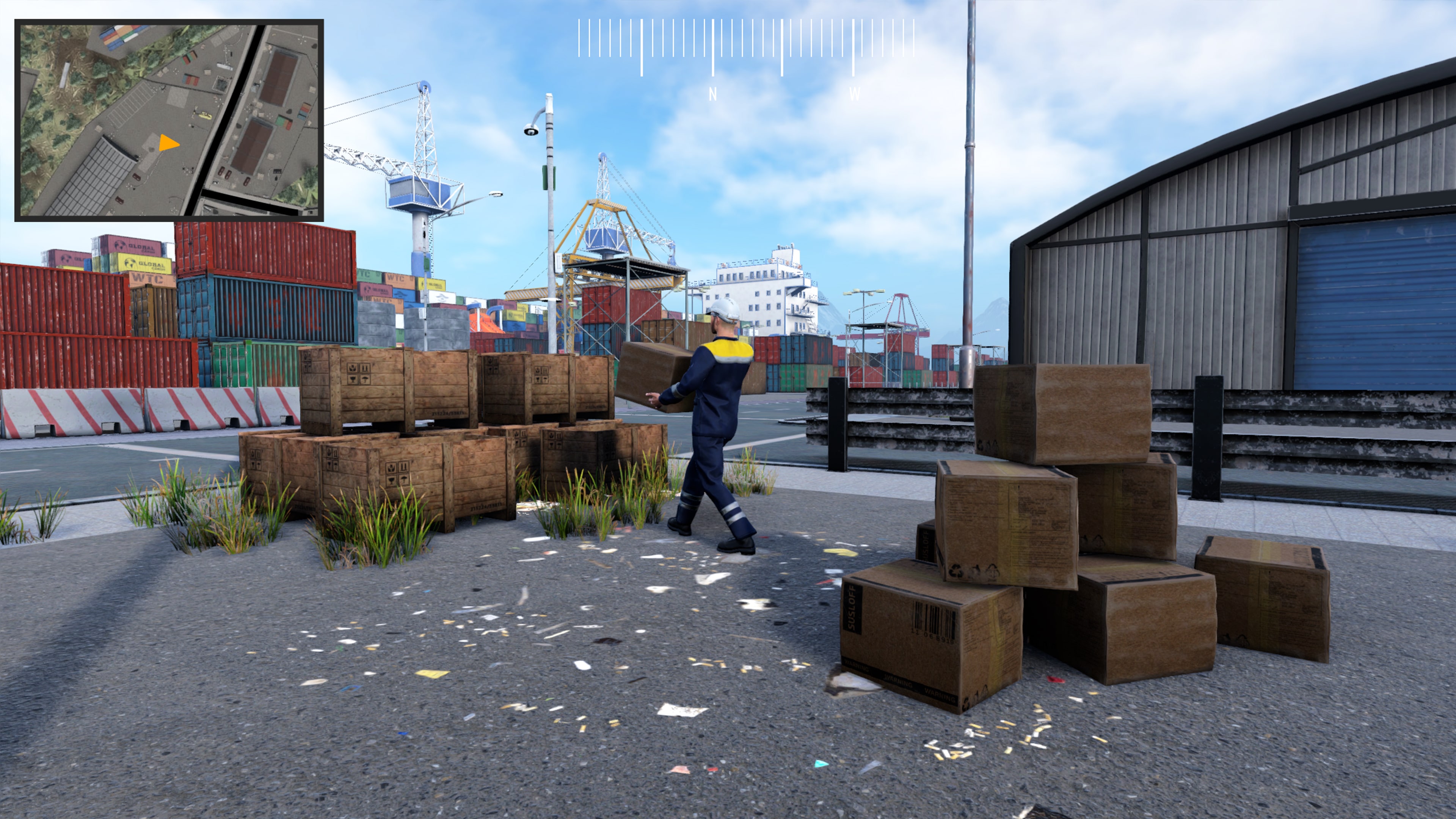 #7. Port Logistics Simulator: Dockside Harbor Handling (PlayStation) Podle: MIDNIGHT GAMES S.R.L
