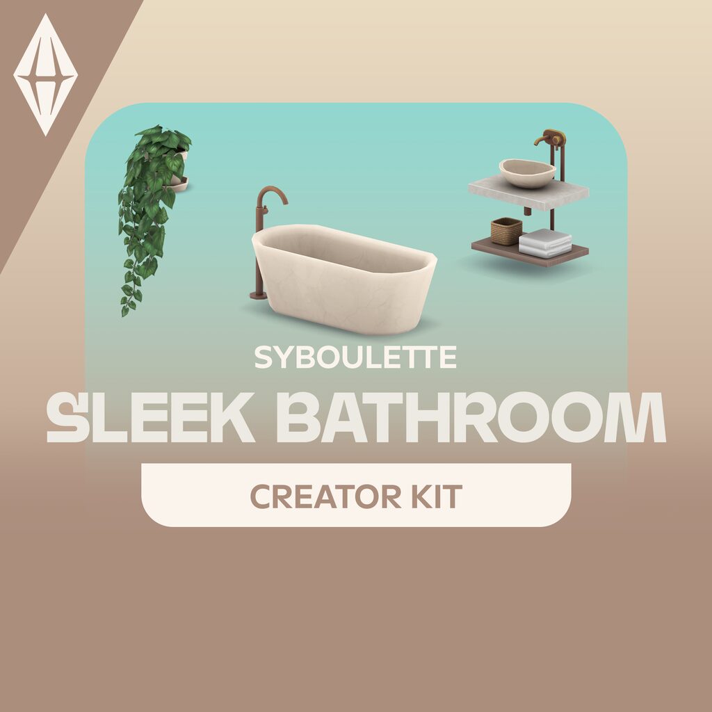 The Sims™ 4 Sleek Bathroom Kit