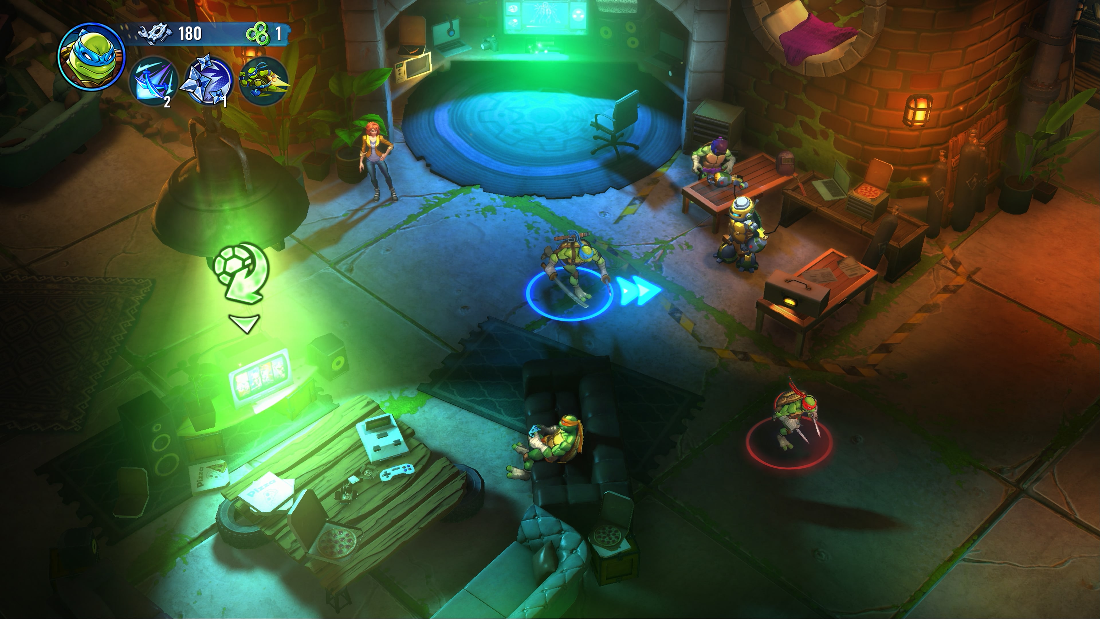 #3. Teenage Mutant Ninja Turtles: Splintered Fate (PlayStation) โดย: Super Evil Mega Corp.