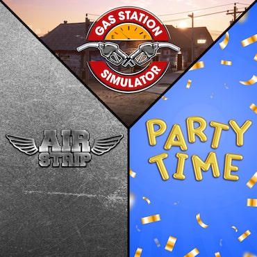 Gas Station Simulator, Airstrip DLC and Party Time DLC Bundle