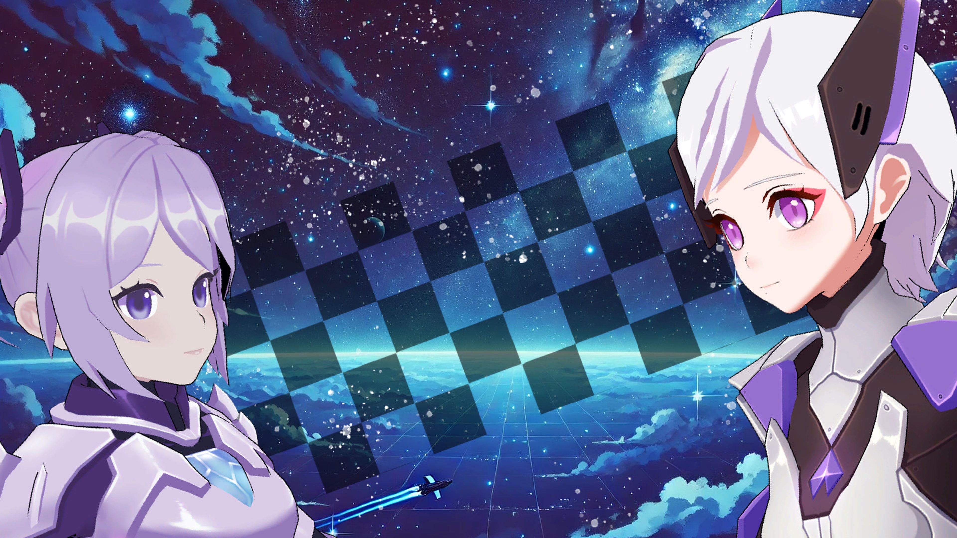 Battle Puzzle 2048 - Space Girls