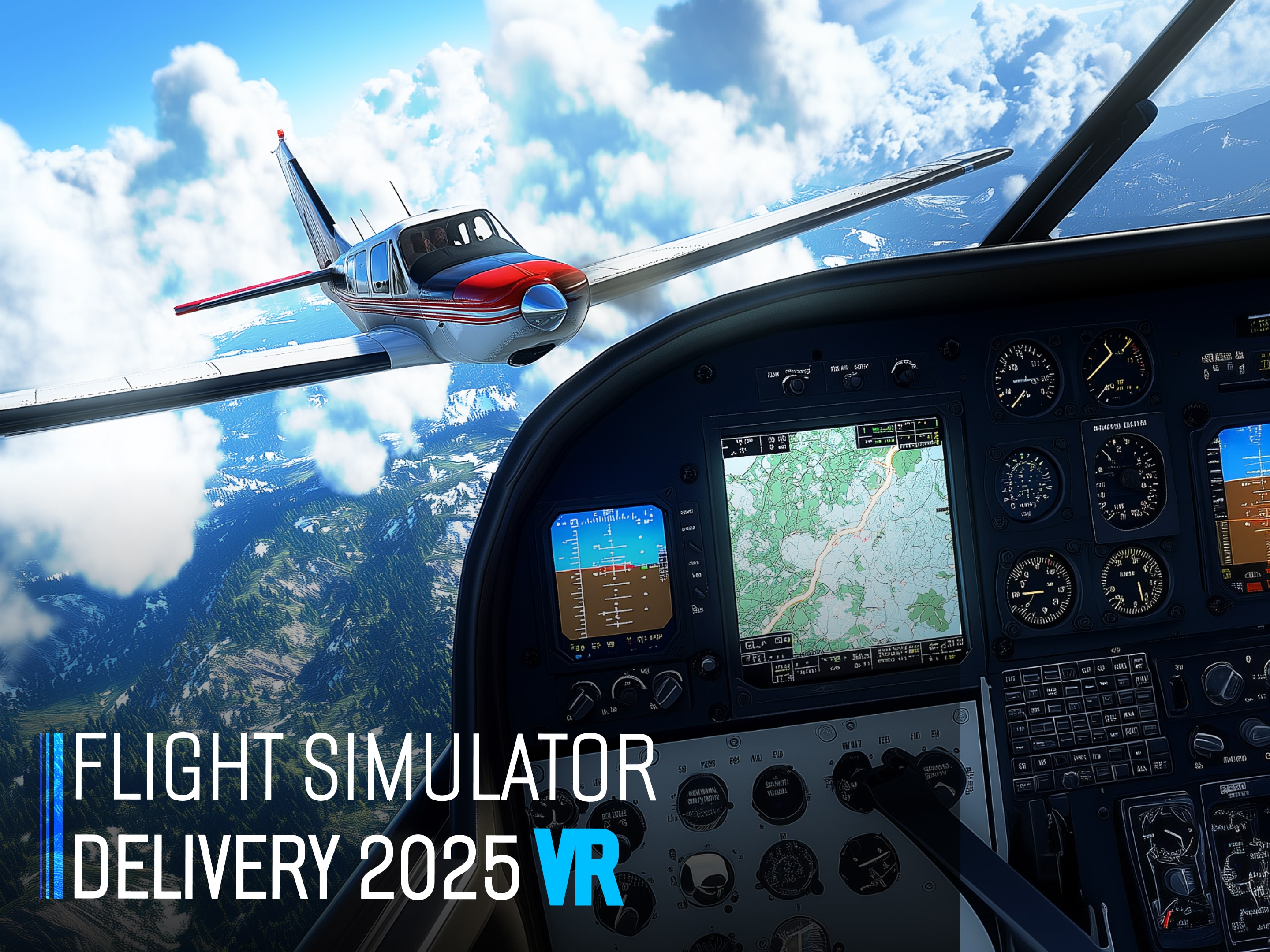 フライトシミュレーター Flight Simulator Delivery 2025 VR