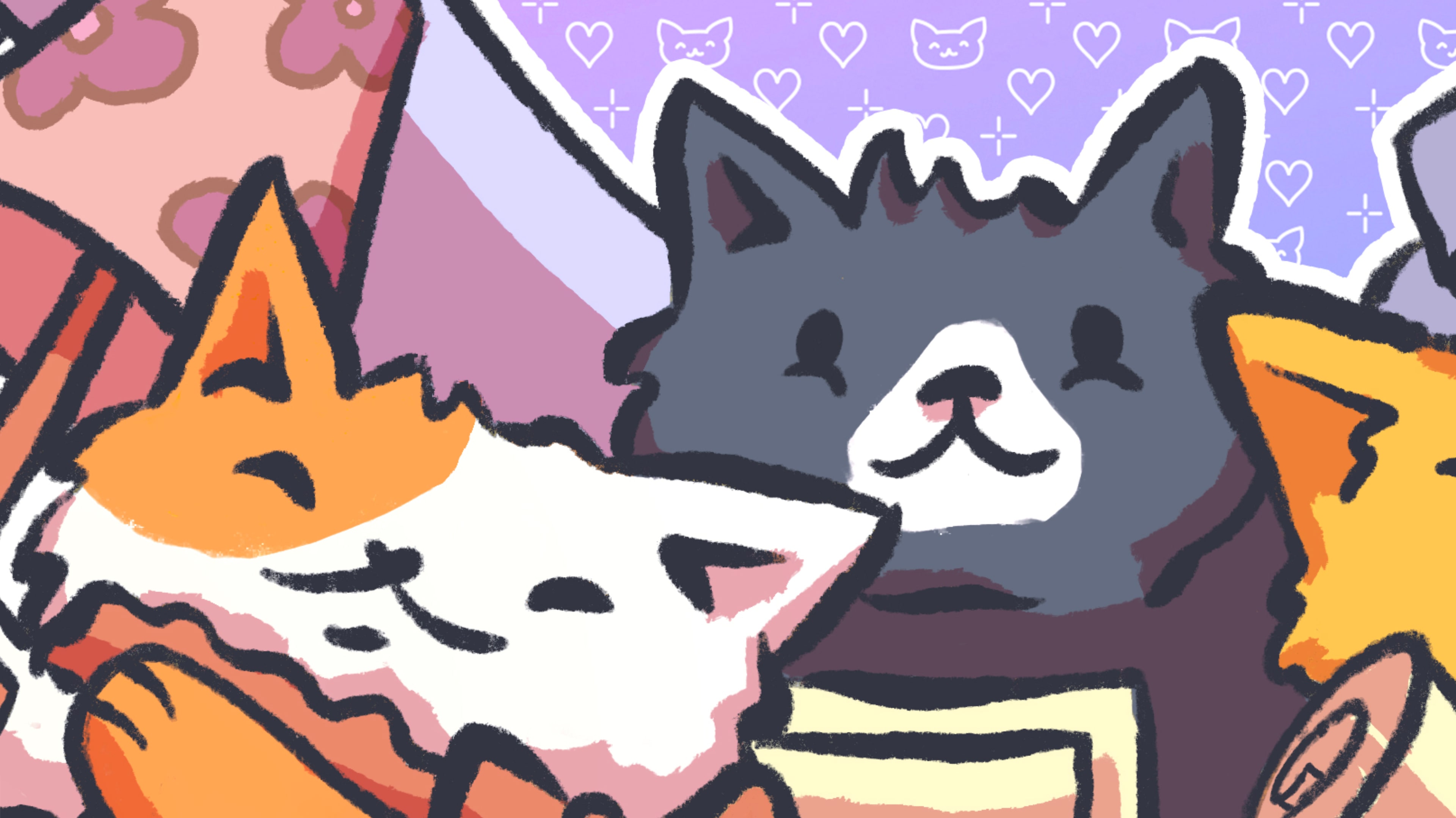 Cats in Cozy Rooms