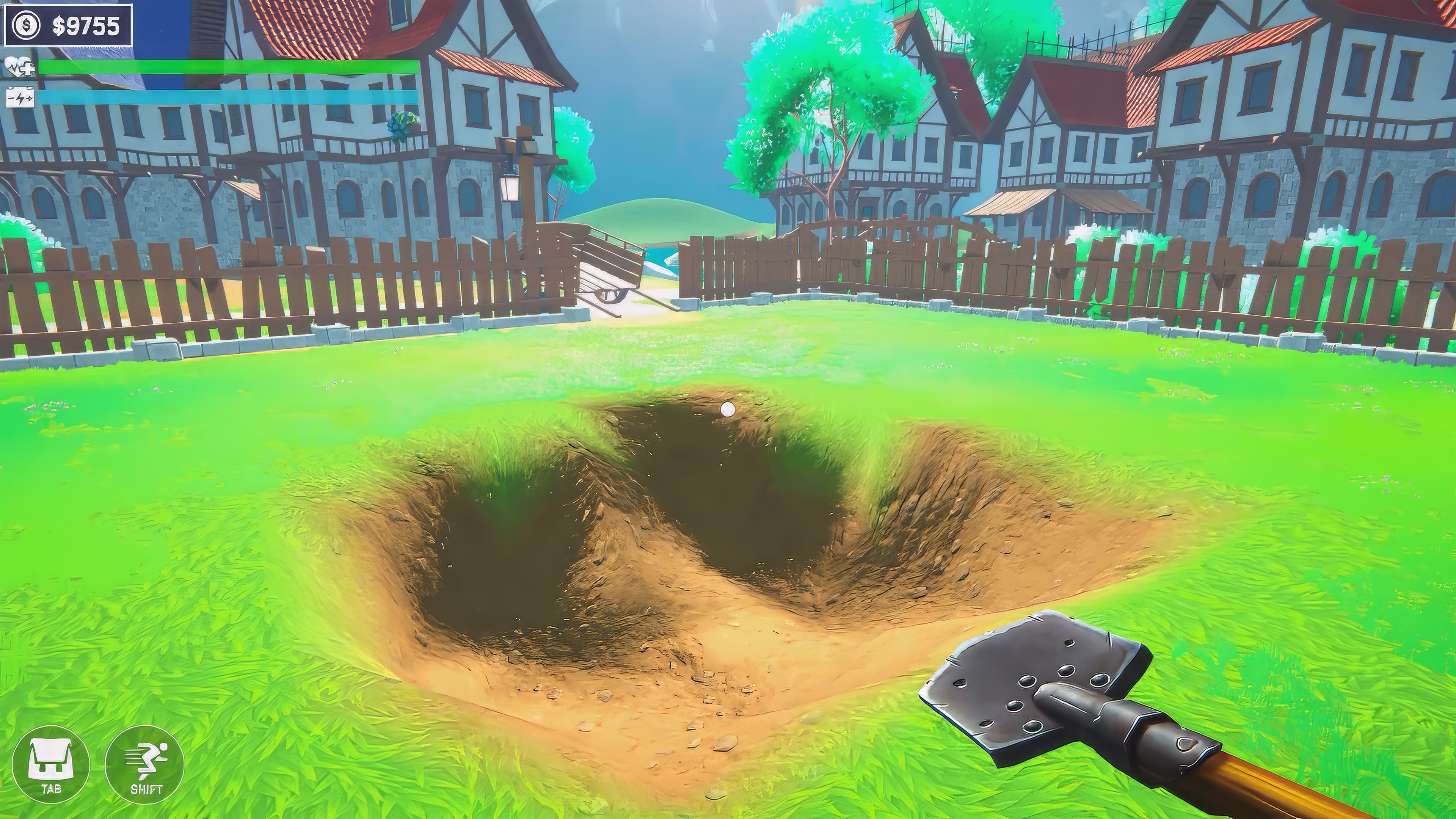 #2. Digging A Hole Simulator (PlayStation) Podle: Violarte sp. z o. o.