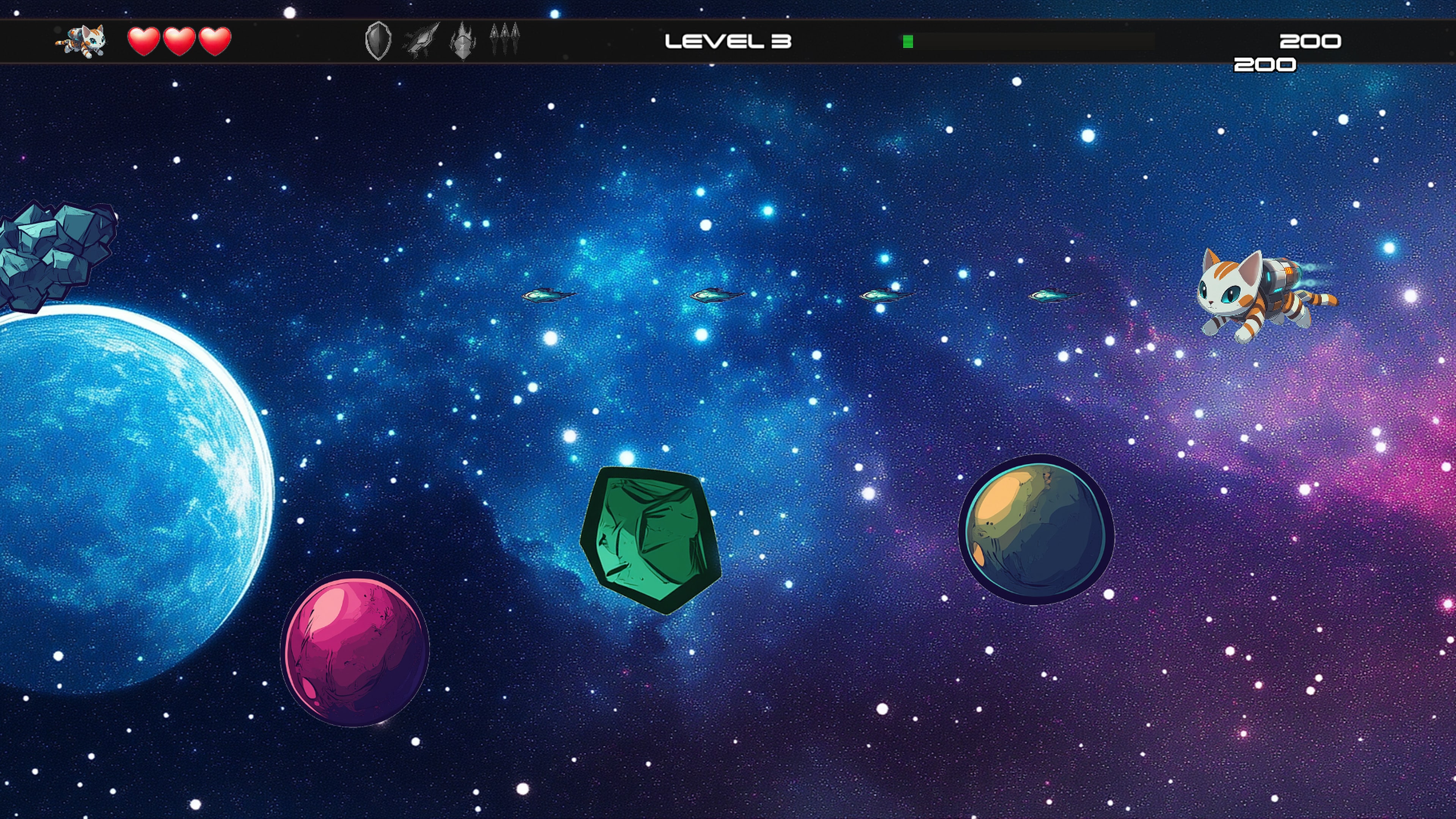 #5. Galactic Cat (PlayStation) 由: Smobile