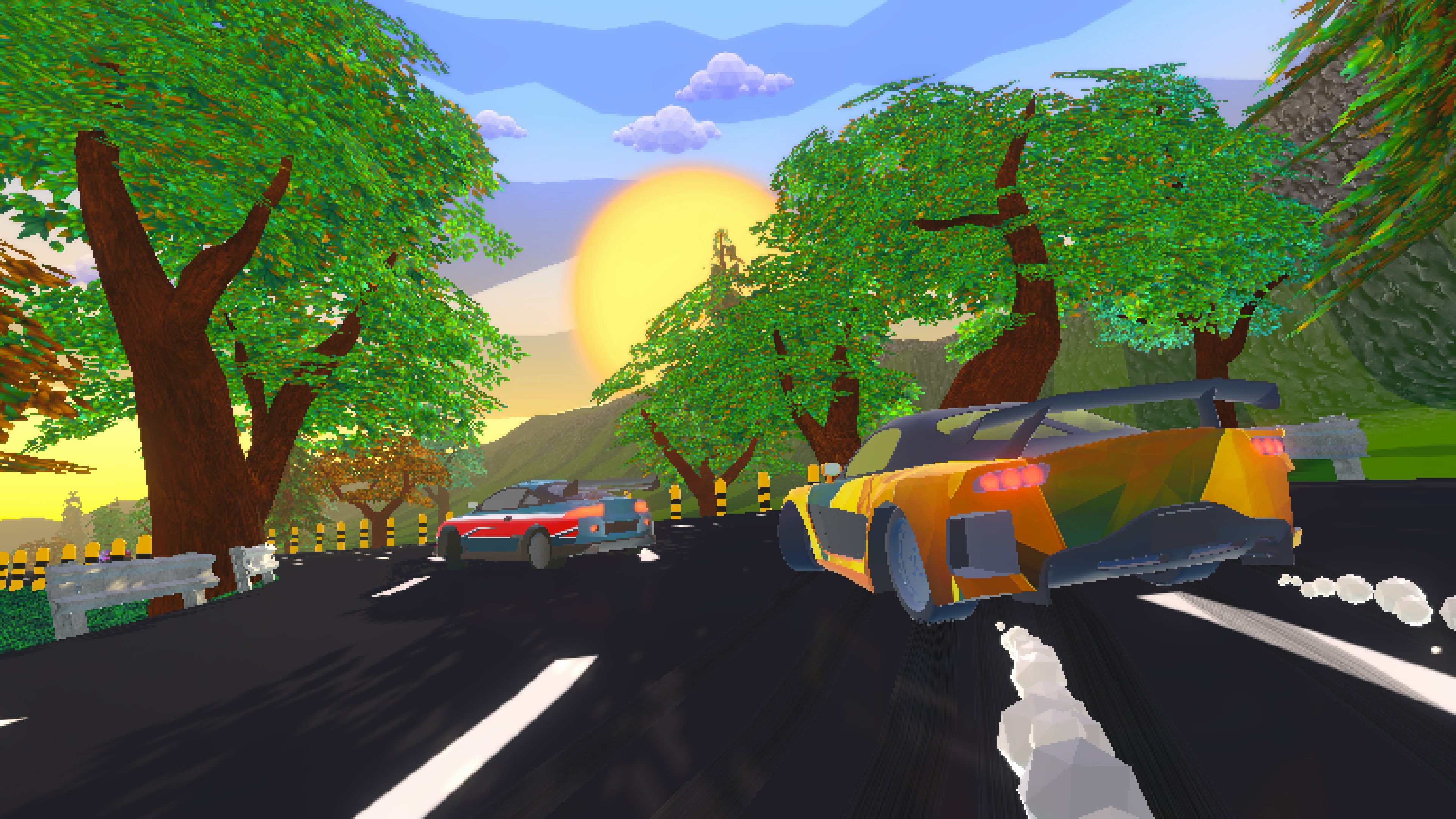 #5. Pixel Retro Drift - Arcade Car Racing (PlayStation) By: VRCFORGE STUDIOS LTD