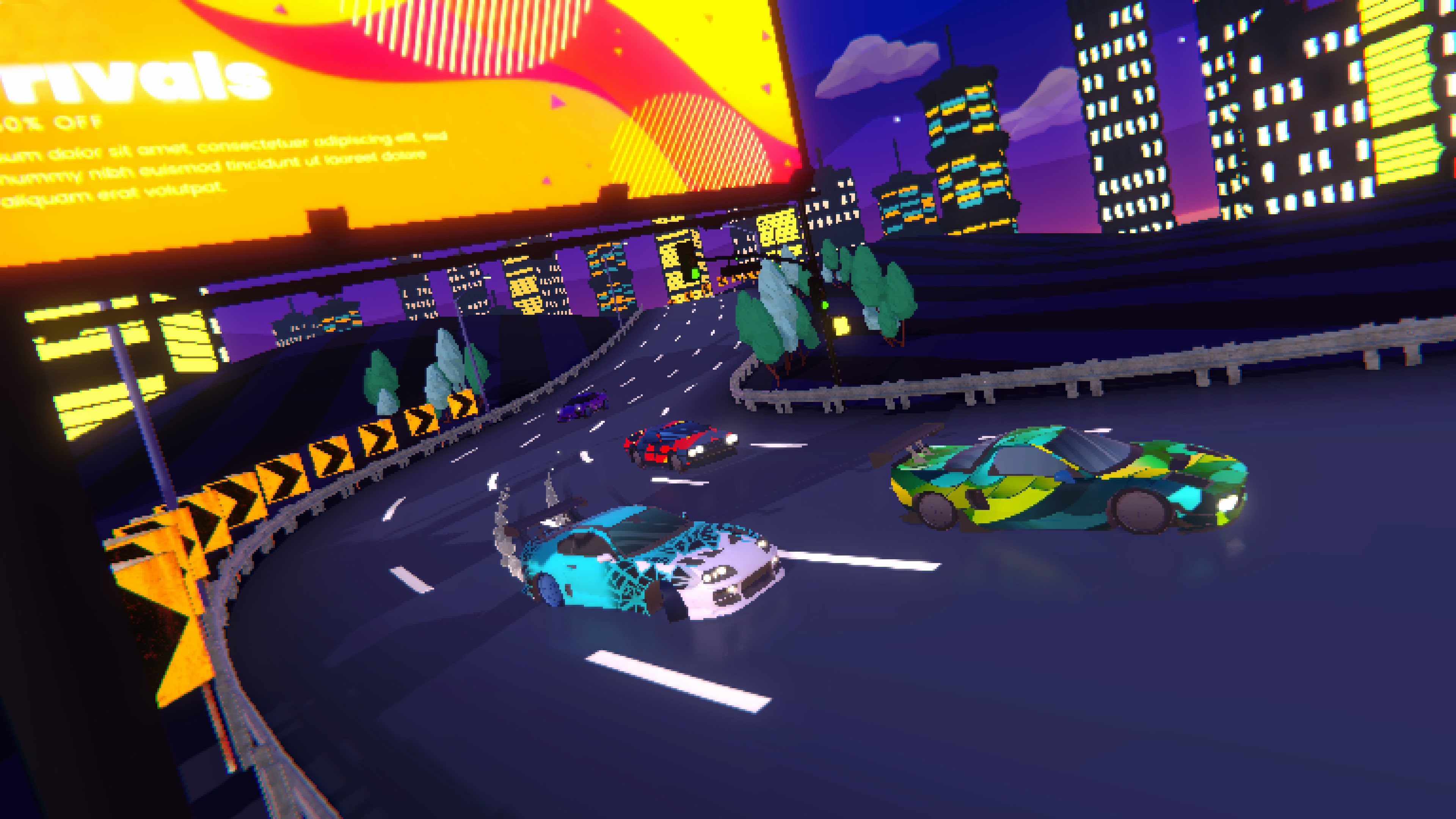 #3. Pixel Retro Drift - Arcade Car Racing (PlayStation) By: VRCFORGE STUDIOS LTD